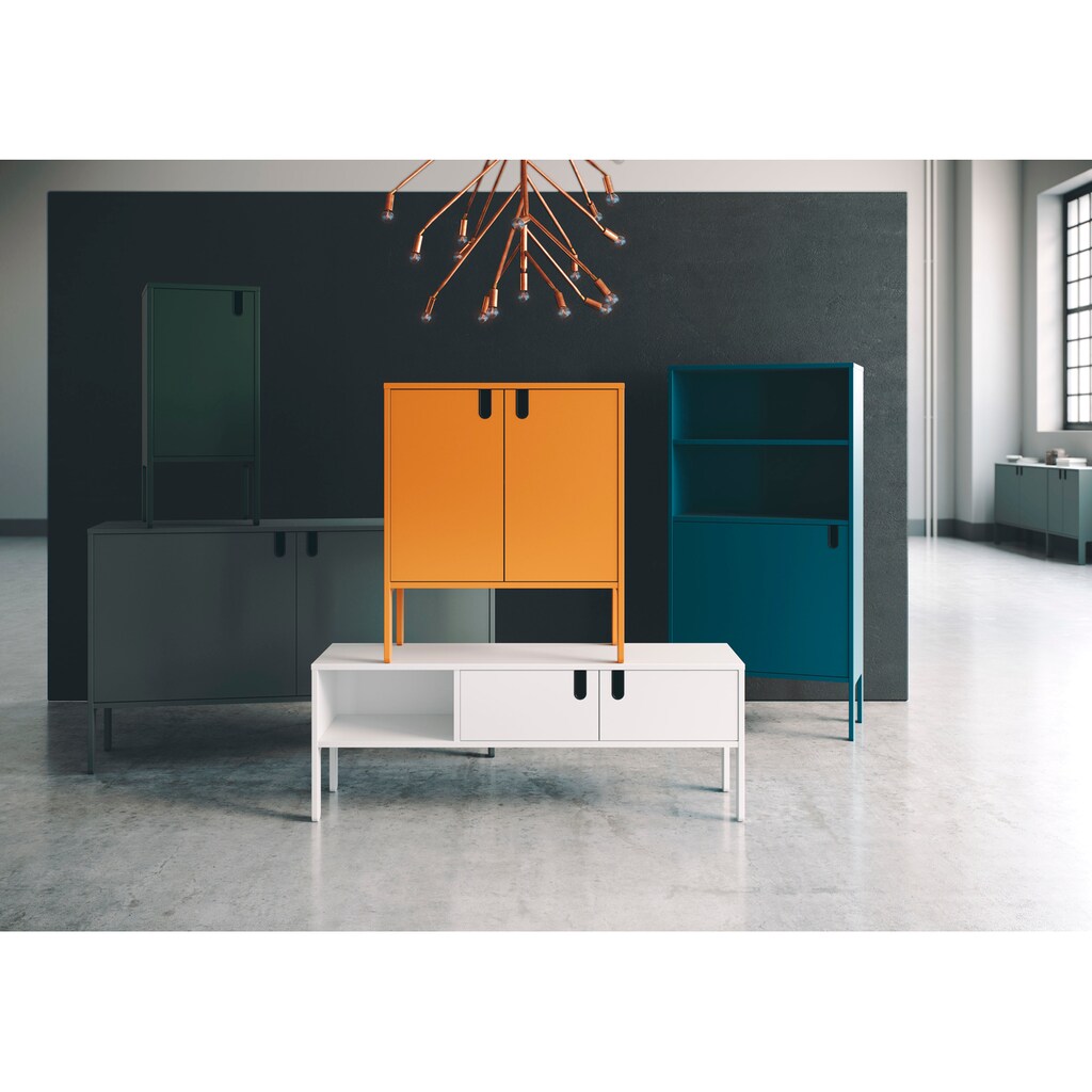 Tenzo TV-Bank »UNO«, mit 2 Türen und 1 offenem Fach, Design von Olivier Toulouse By Tenzo
