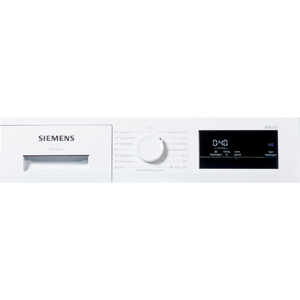 SIEMENS Waschmaschine »WM14N0A3«, iQ300, WM14N0A3, 7 kg, 1400 U/min