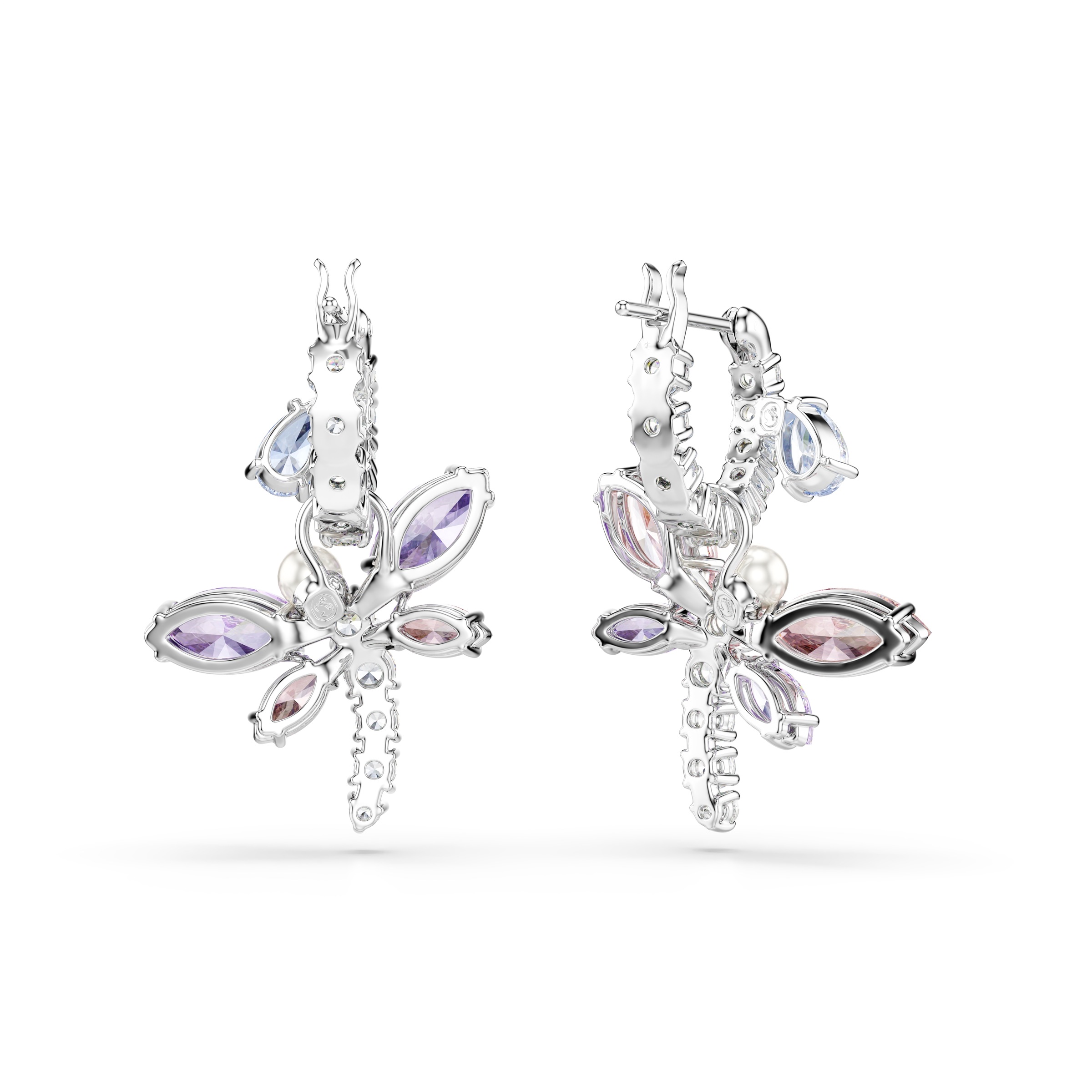 Swarovski Paar Ohrstecker »Schmuck Geschenk 2026 CAPSULE Ohrringe Libelle« mit Swarovski® Kristall - mit Swarovski® Perle
