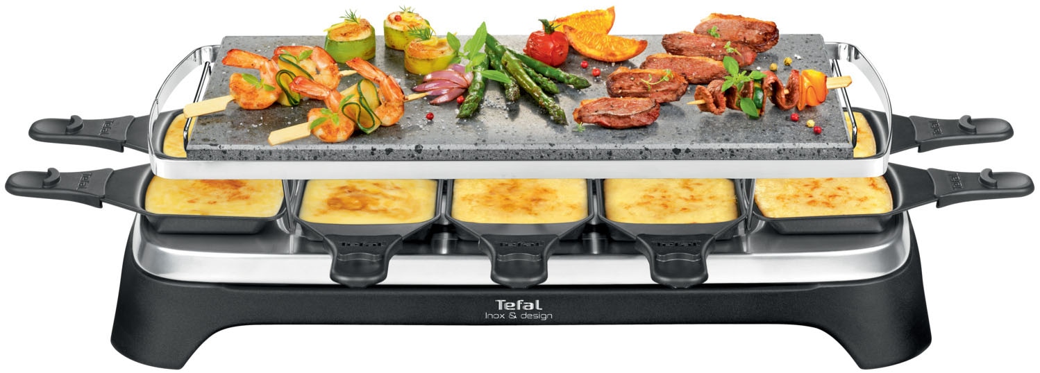 Tefal Raclette "Pierrade, Naturstein, spülmaschinengeeignete Pfännchen" 10 günstig online kaufen