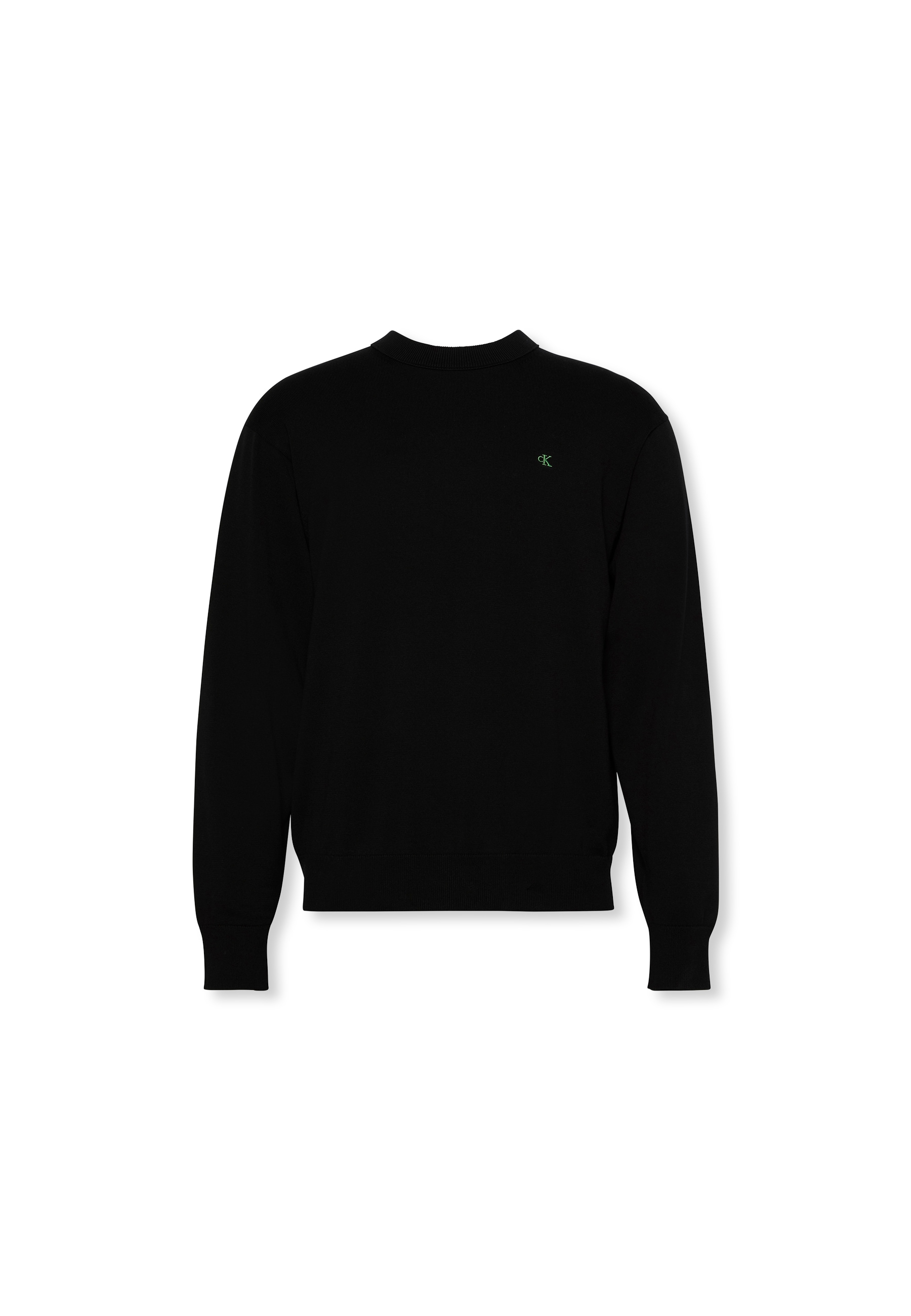 Calvin Klein Jeans Strickpullover »LS EZ COTTON CREWNK SWEATER 12GG«, Mit Rundhalsausschnitt