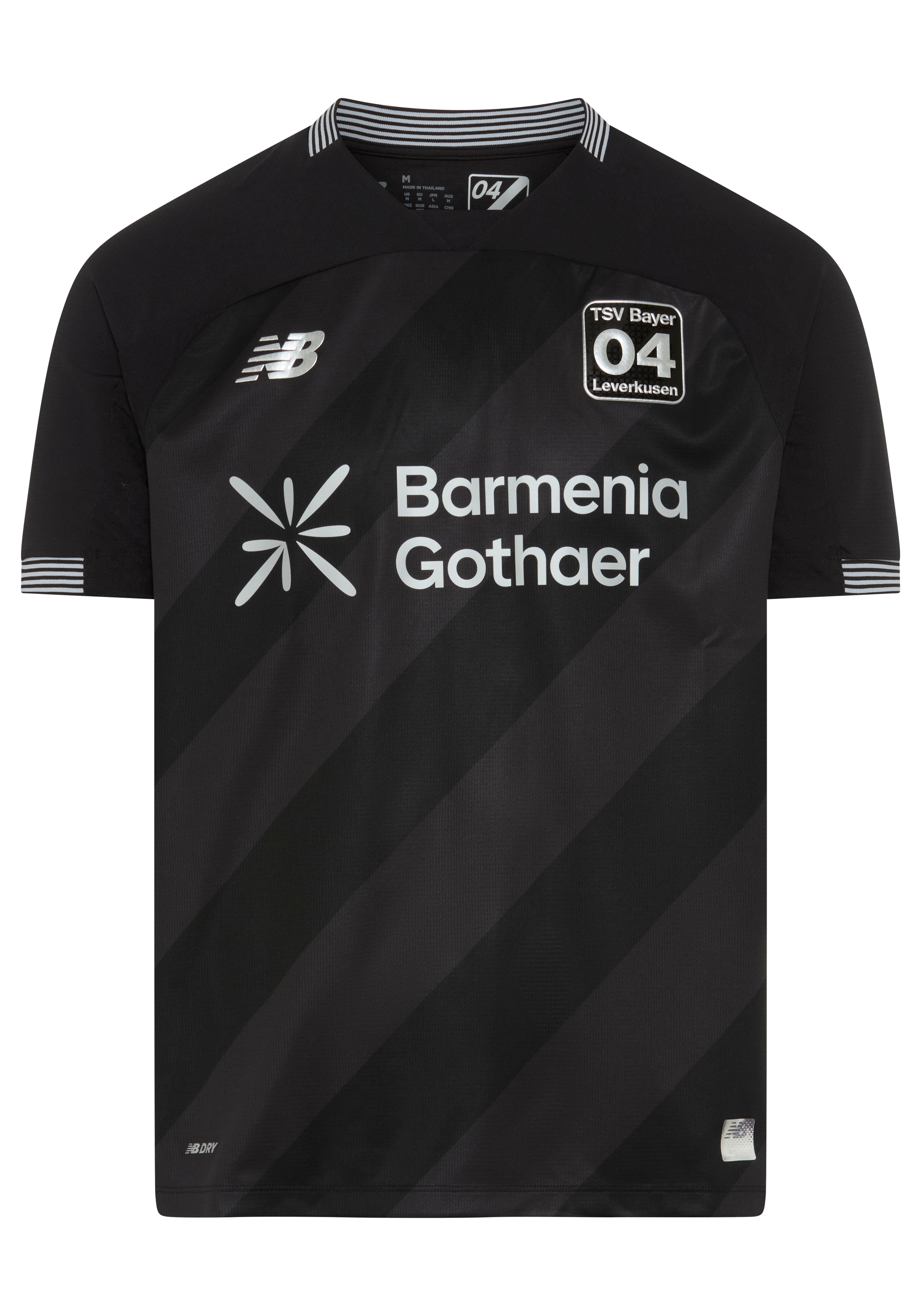 New Balance Fußballtrikot "Bayer 04 26/27 Fourth Short Sl" atmungsaktives Material, schnell trocknend, aus Polyester