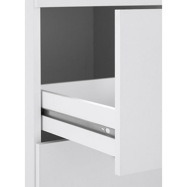 wiho Küchen Unterschrank »Kiel«, 50 cm breit, Tiefe 60 cm, mit 2 großen  Auszügen und 1 Schublade | BAUR