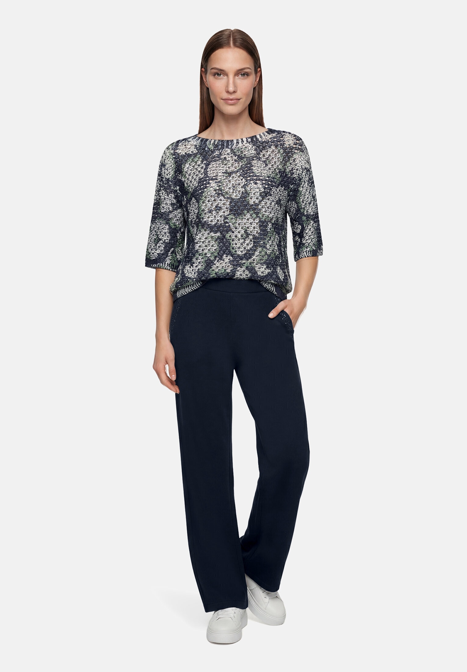 Betty Barclay Kurzarmshirt "Damen mit Print" 1