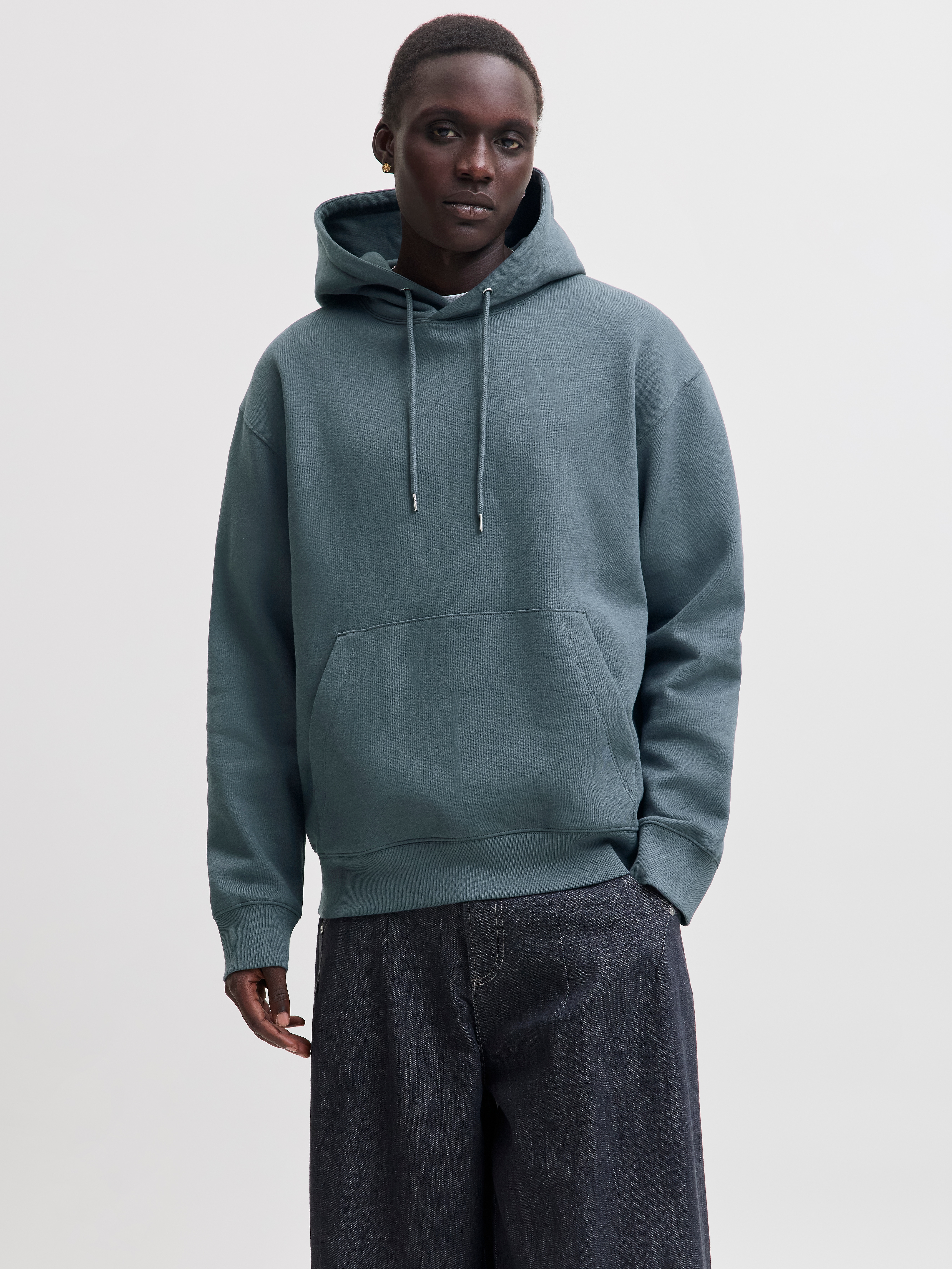 Jack & Jones "JJEACE SWEAT HOOD NOOS", Baumwollmischung, relaxed fit