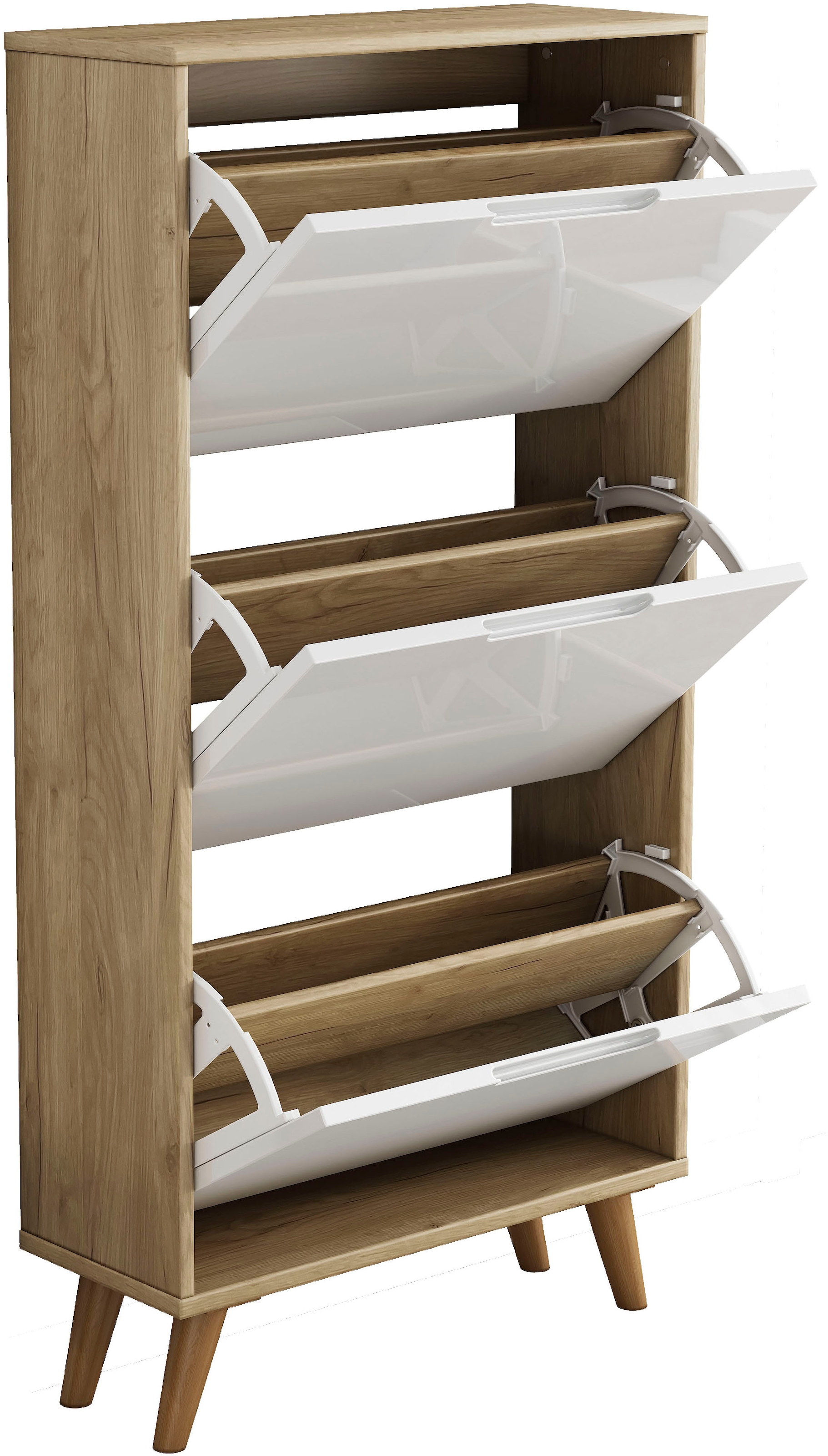 OTTO home Schuhschrank »Lund« FSC-zertifiziertem Holz, ABS-Kanten, Breite 62 cm