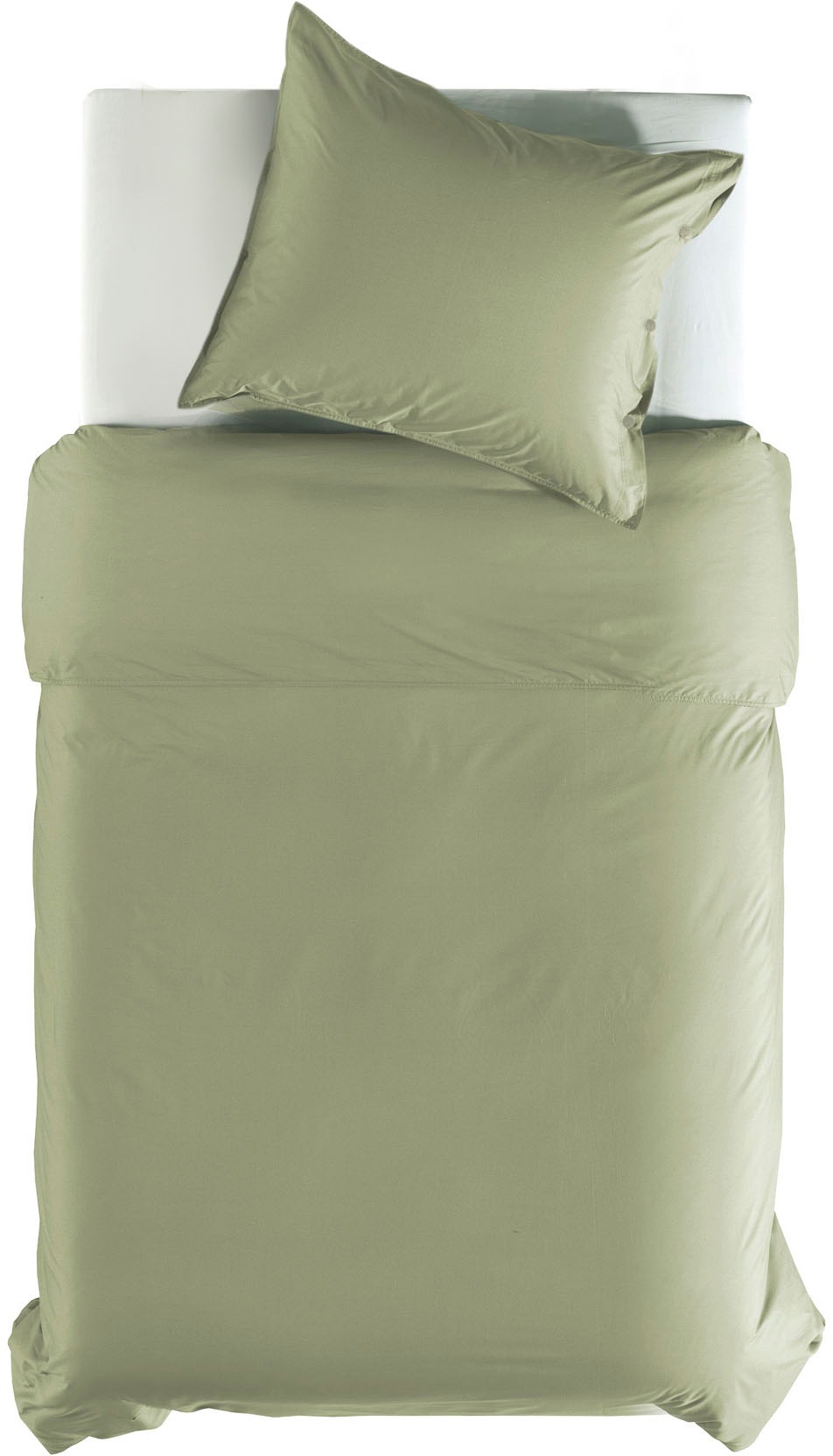 YELLOW Bettwäsche »Percale«, Uni Design, 100% Baumwolle ab 135x200 cm.