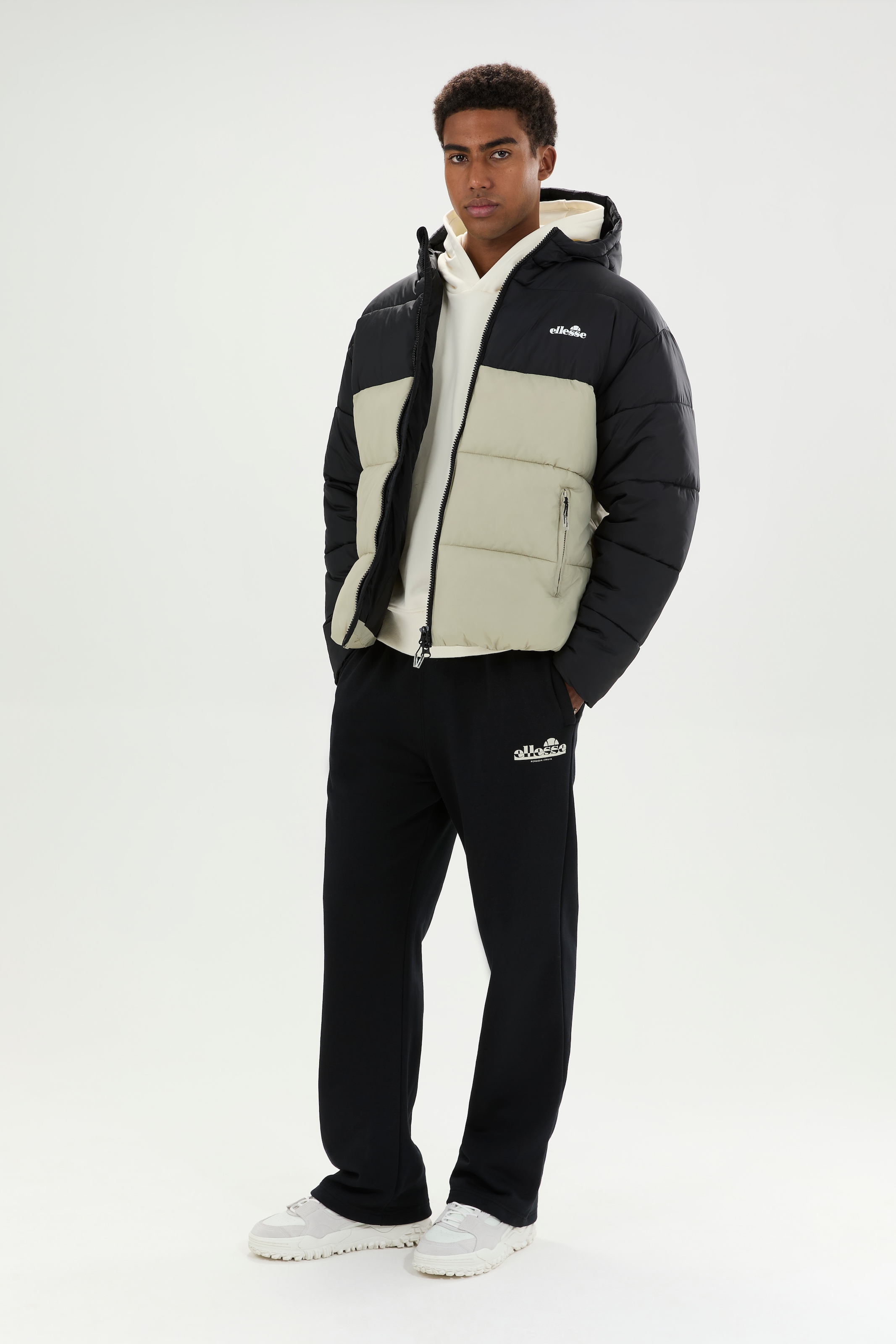 Ellesse Steppjacke »ASCARI 2 RETRO PADDED JACKET« wasserabweisend, windabweisend, wärmeisolierend, mit Reißverschluss