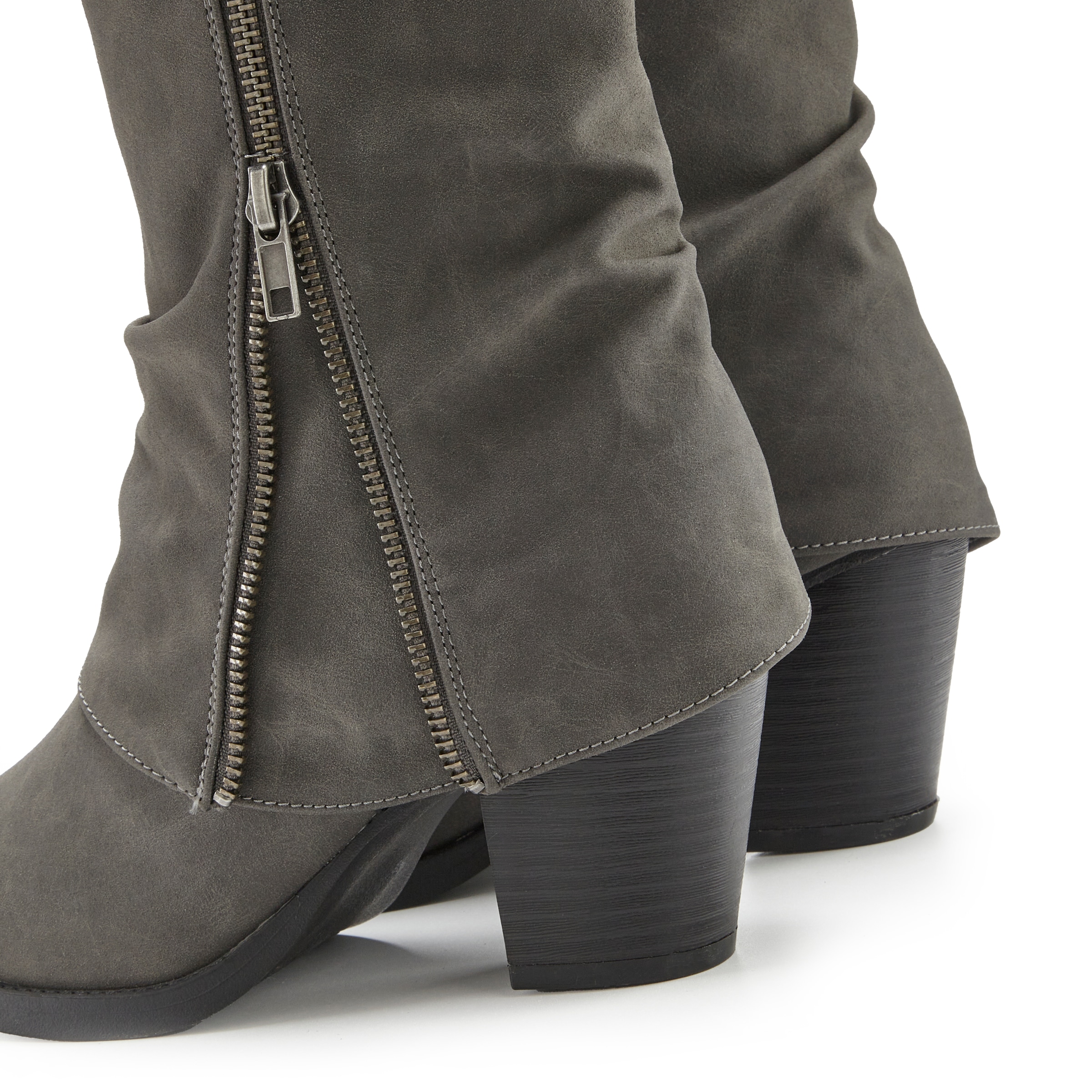LASCANA Stiefel »Stiefelette, Boots, Cowboy-Stiefel,«  NEU mit Blockabsatz und modischem Zierreißverschluss