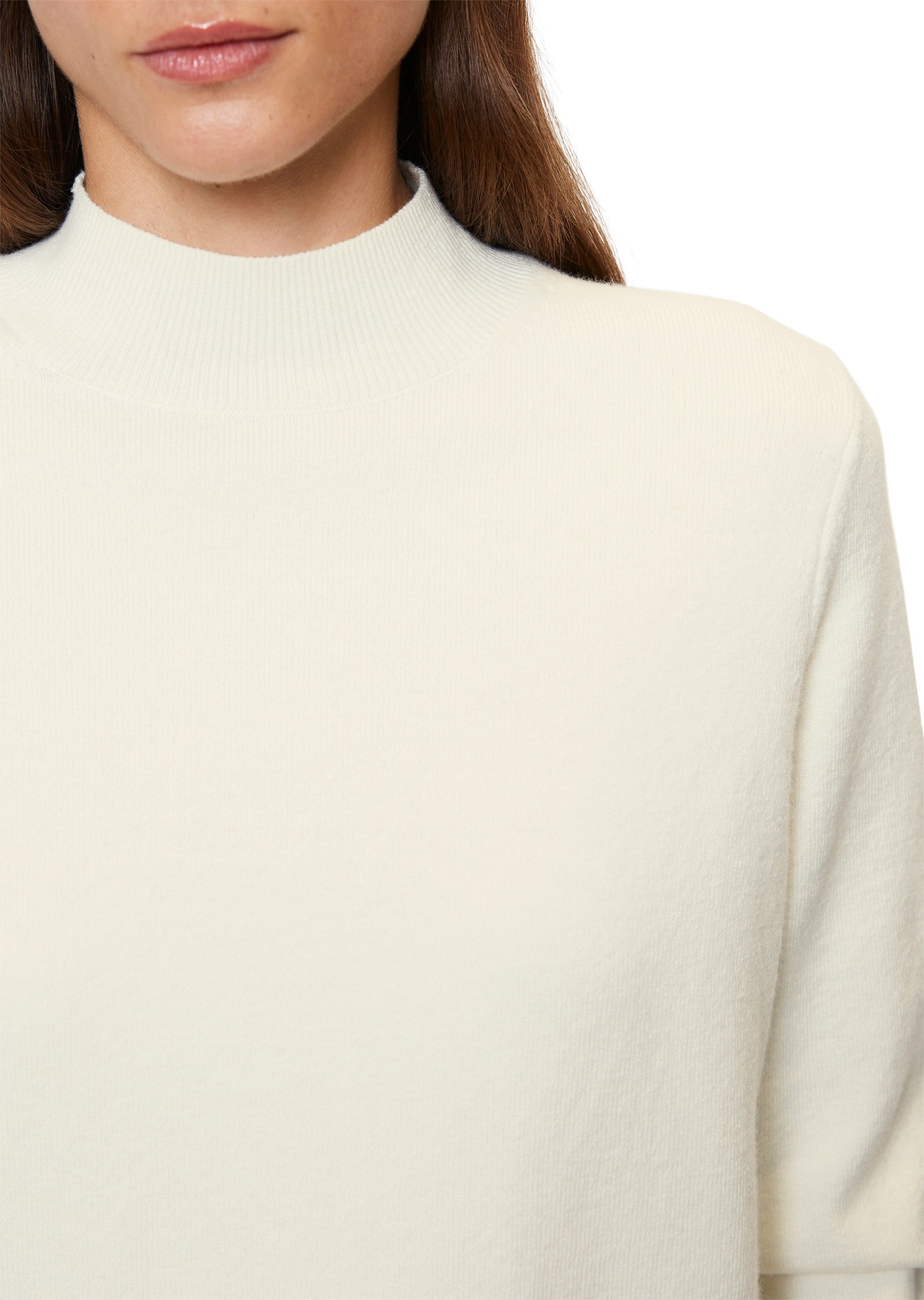 Marc O'Polo Strickpullover »aus Cotton Wool Stretch«