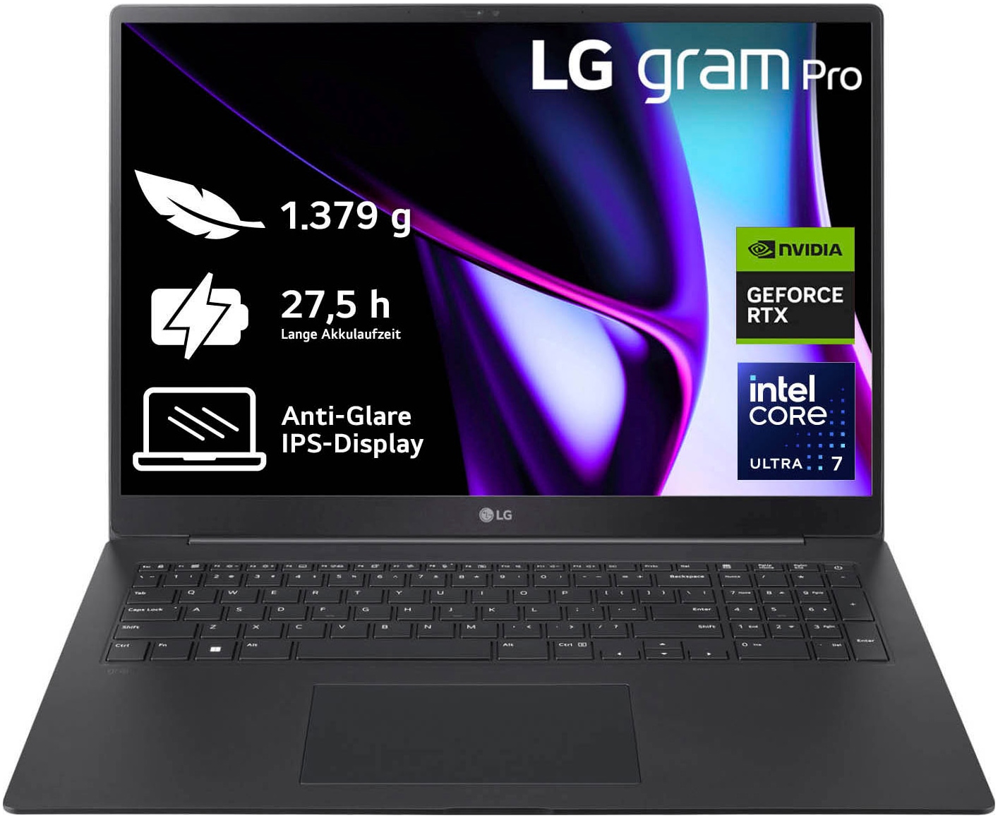 Business-Notebook »Gram Pro 17 Ultralight Laptop, IPS Display, 32GB RAM, Windows 11...