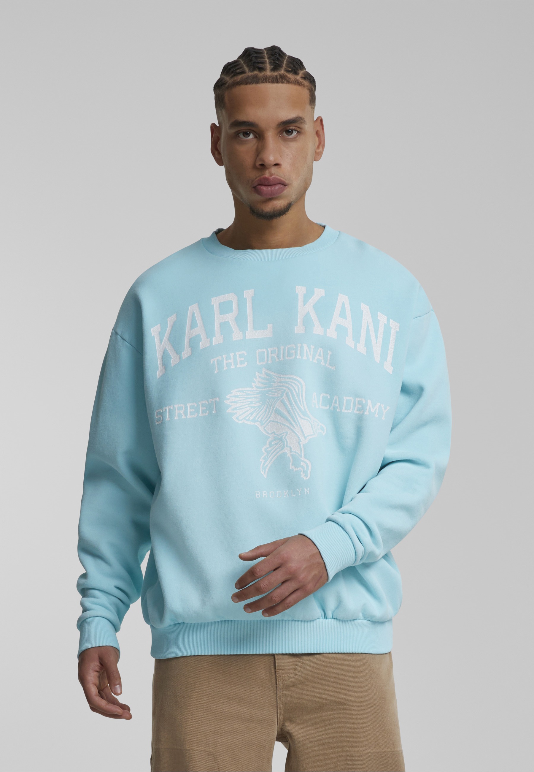 Karl Kani Rundhalspullover »Karl Kani Karl Kani Kani Street Academy OS Crew« 1 Stk.