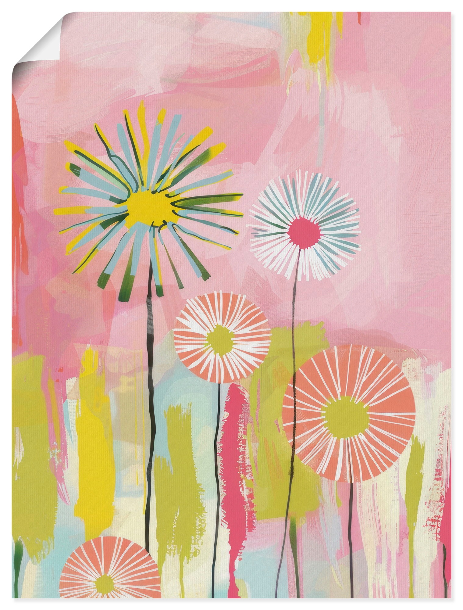 Wandbild ARTLAND "Zarte Töne", farbe bild(er): farbig, B:30cm H:40cm, Papier, Bilder, als Alubild, Leinwandbild, Poster, Wandaufkleber in verschied. Größen