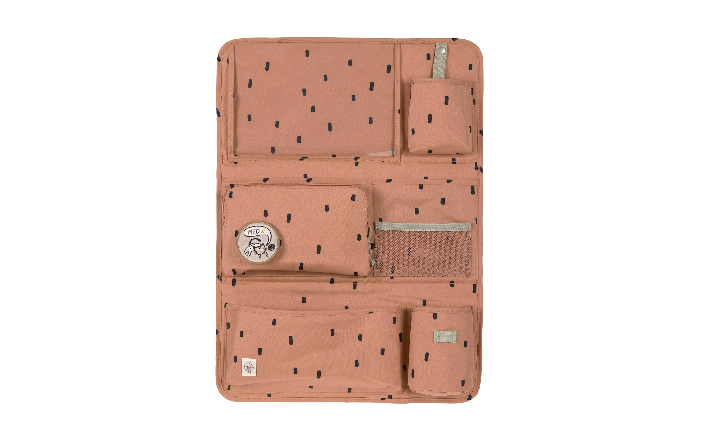 Lässig Unisex Baby Beige Rückenlehnen-, Spielzeugtasche Car Wrap-To-Go Adventure - Image 4