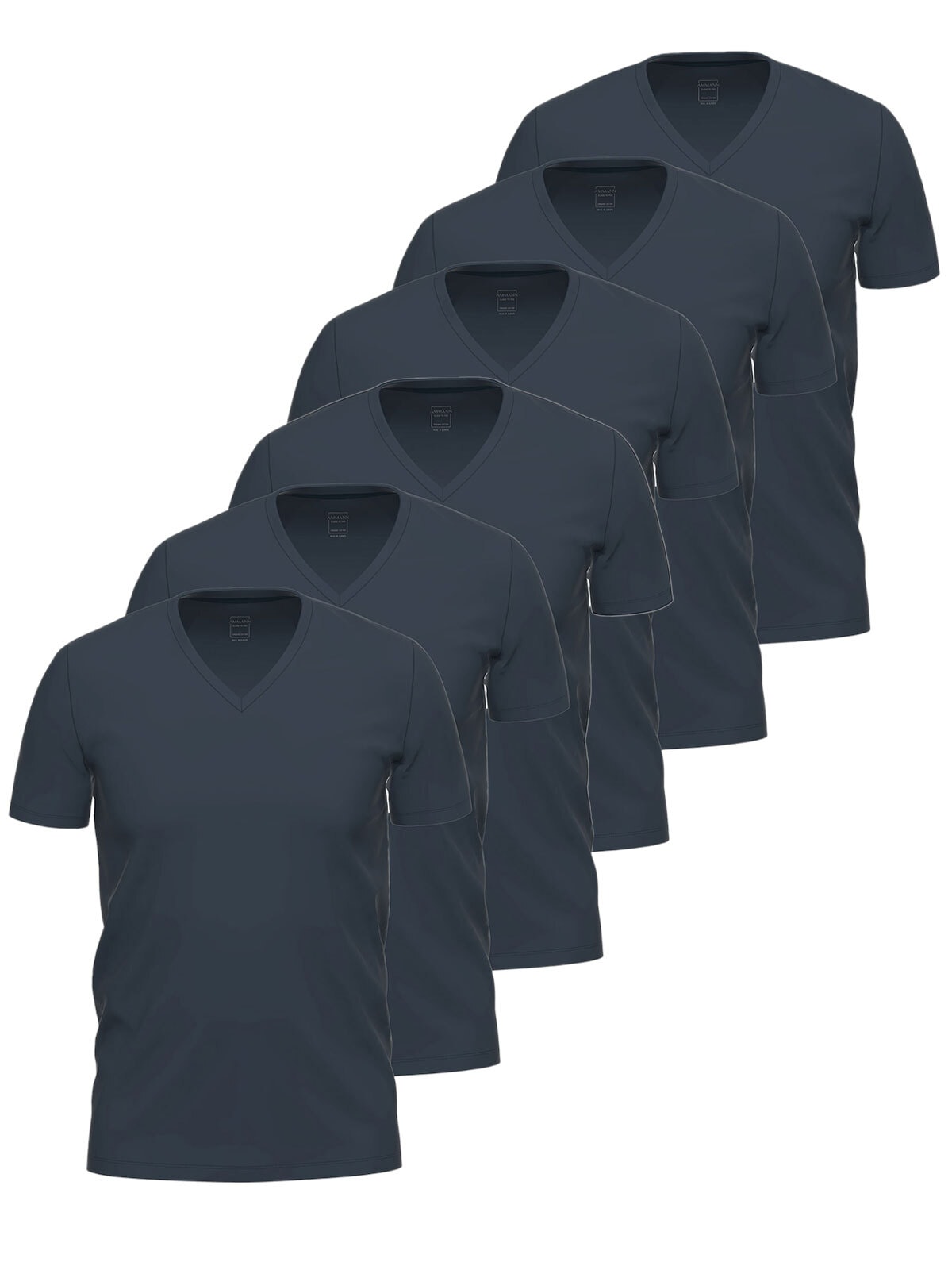 Ammann Unterhemd »6er Pack Shirt 1/2 Arm Day Modern / Close to you«