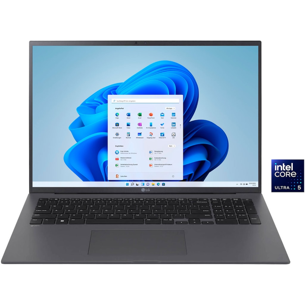 LG Notebook »Gram 17" 17Z90S-G.AR56G Ultralight«, 43,18 cm, / 17 Zoll, Intel, Core Ultra 5, ARC, 512 GB SSD