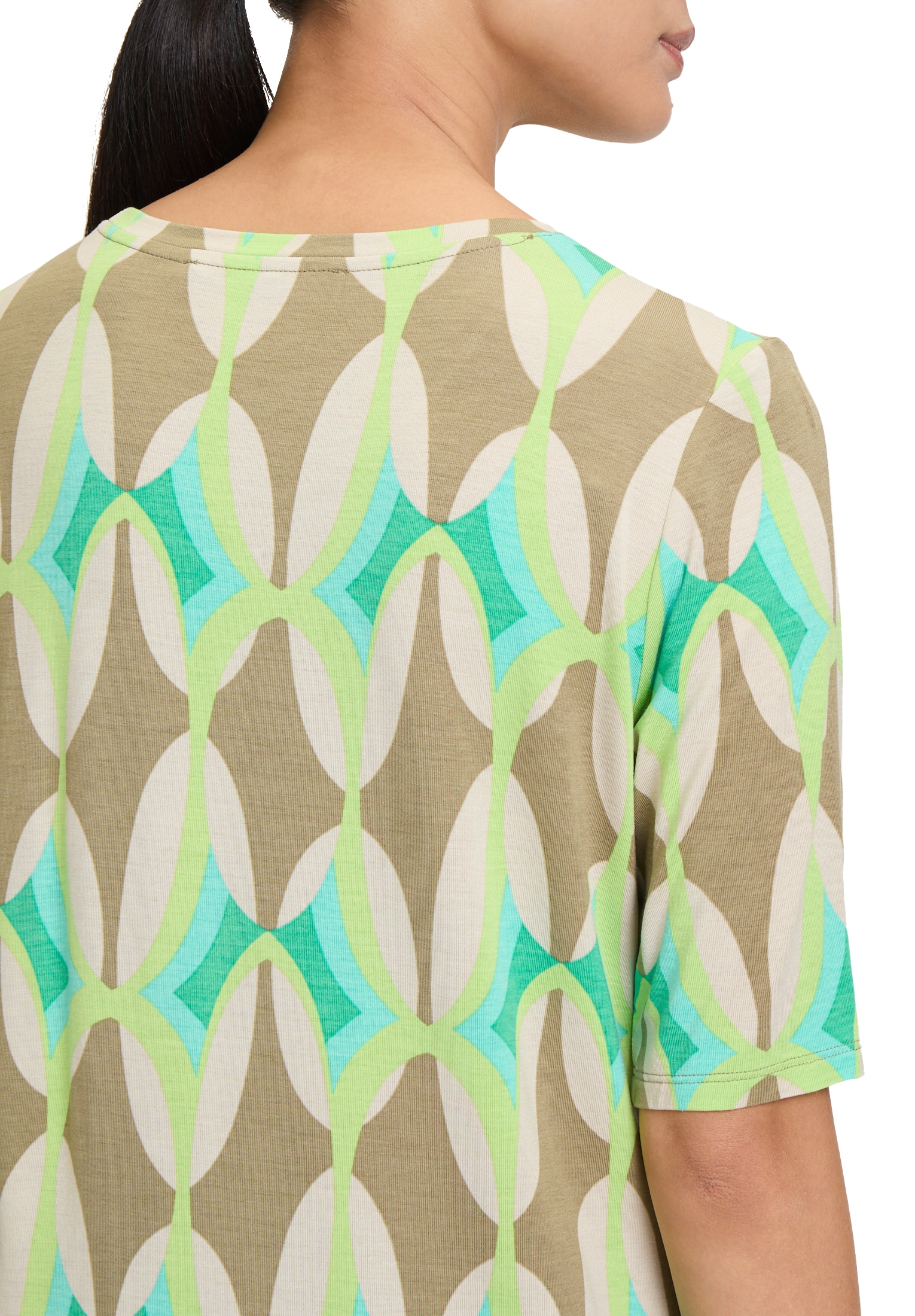Betty Barclay Kurzarmshirt »Betty Barclay Damen Basic Shirt mit Print«, (1 tlg.), Druck