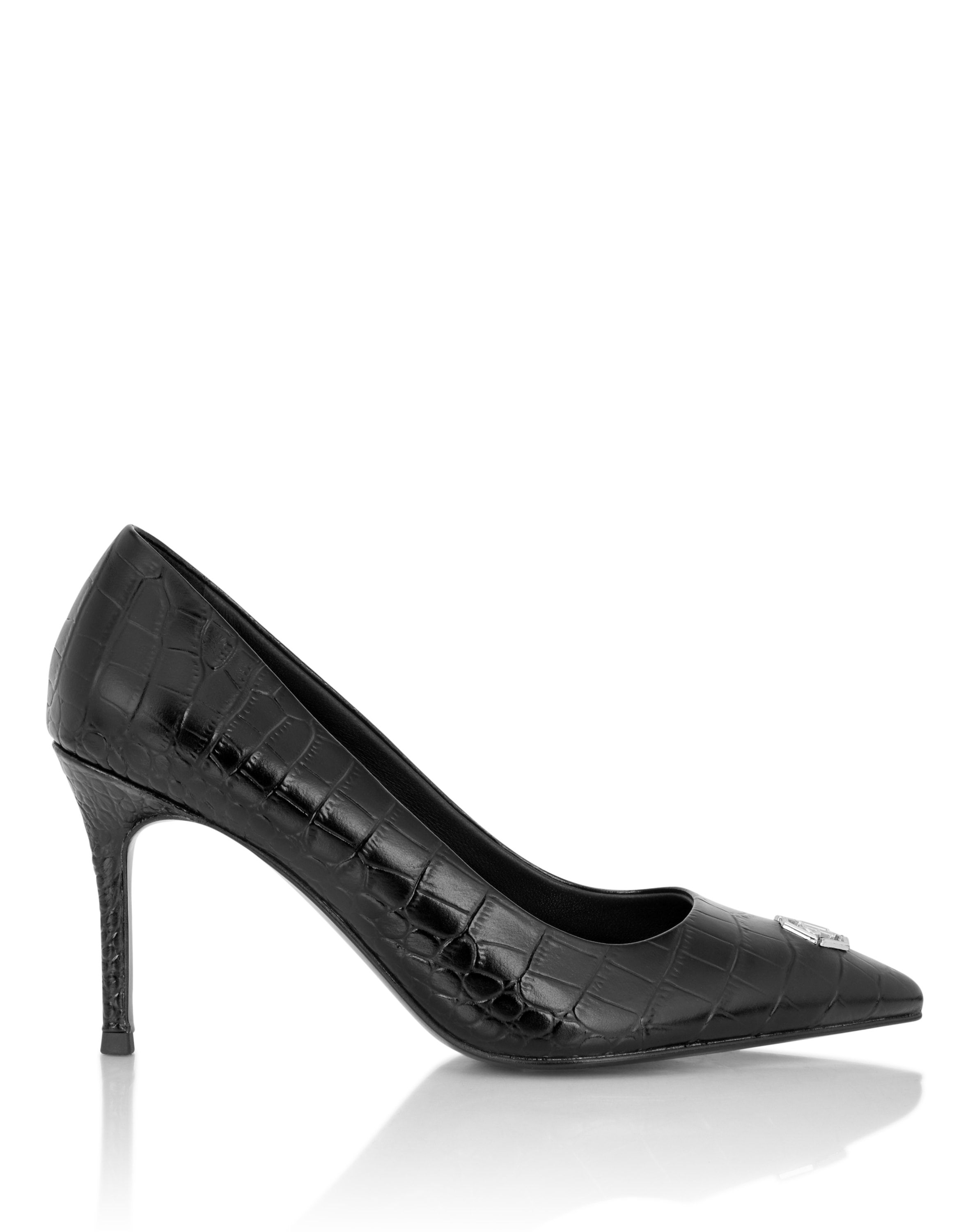 PHILIPP PLEIN Pumps »Hexagon Crocco Geprägt«