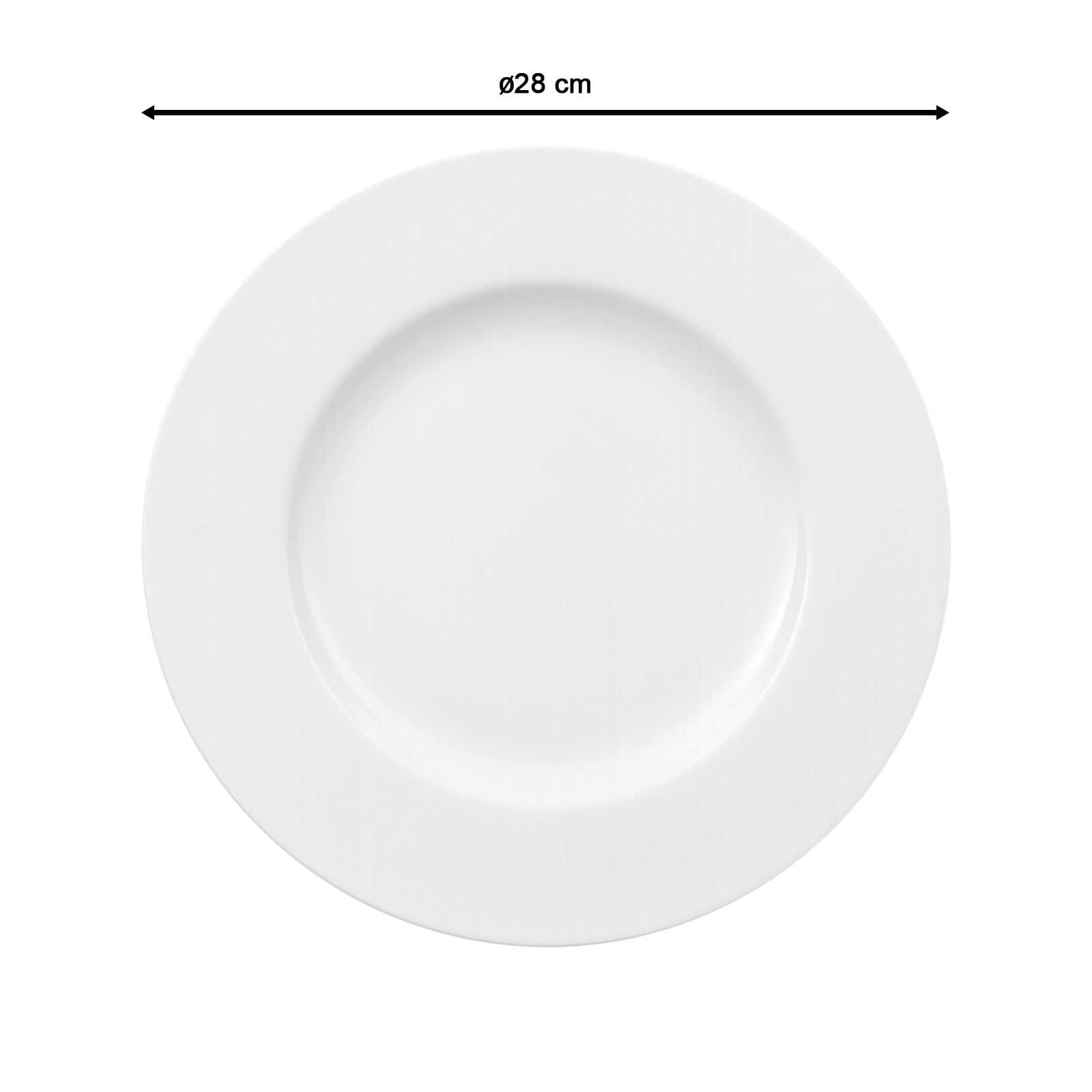Villeroy & Boch Speiseteller »Speiseteller Royal ø 28.0 cm 6er Set weiß«