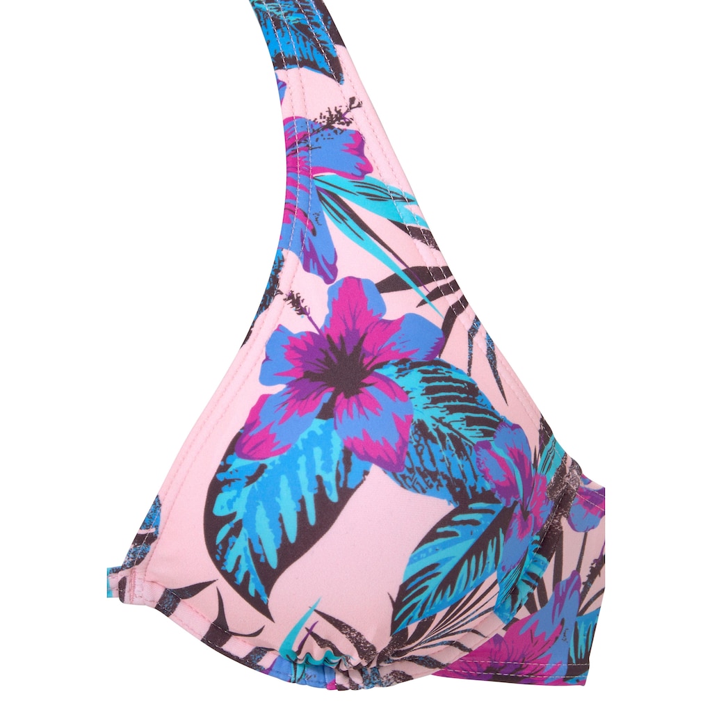 Venice Beach Bügel-Bikini-Top »Marly«, mit tropischem Print