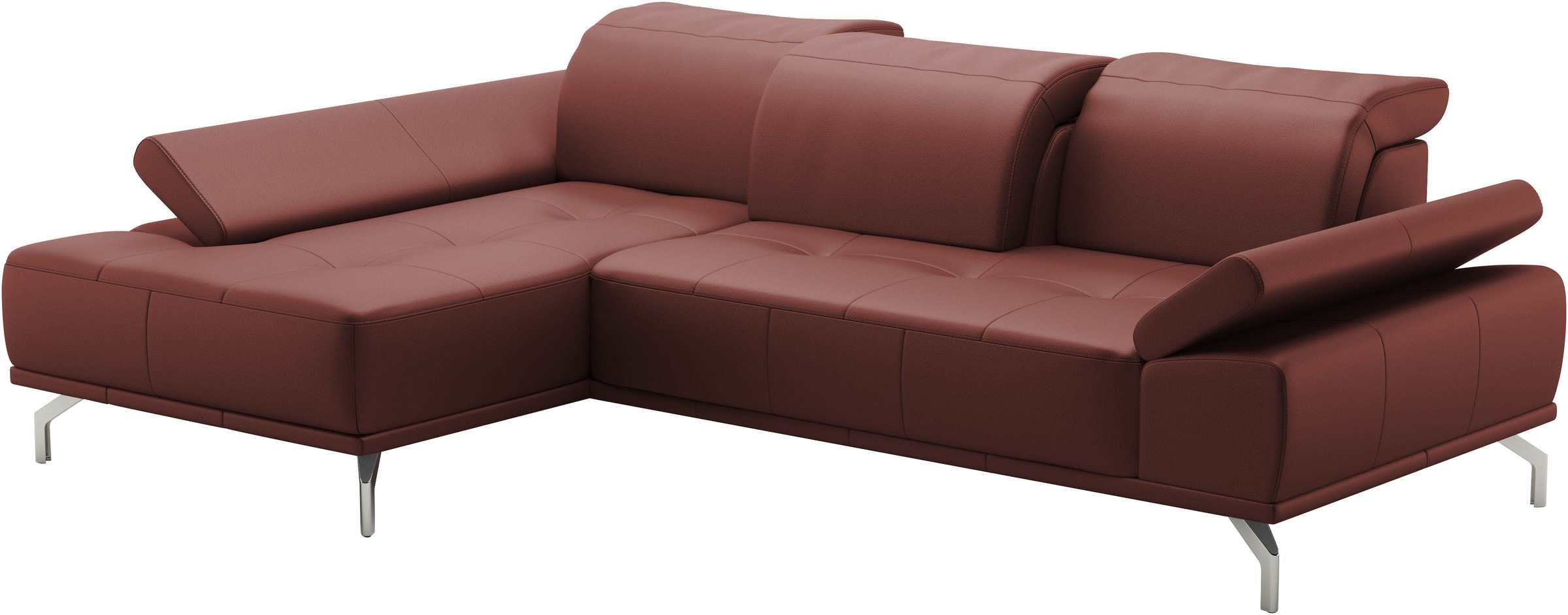 Places of Style Ecksofa »Caluna«, Inkl.Sitztiefenverstellung