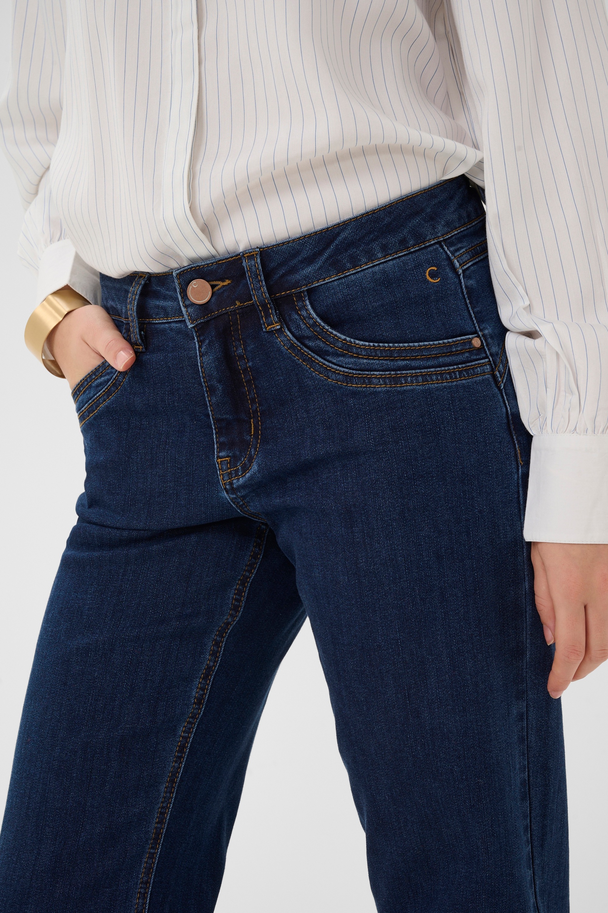 Cream Regular-fit-Jeans »Damen Jeans CRLone«