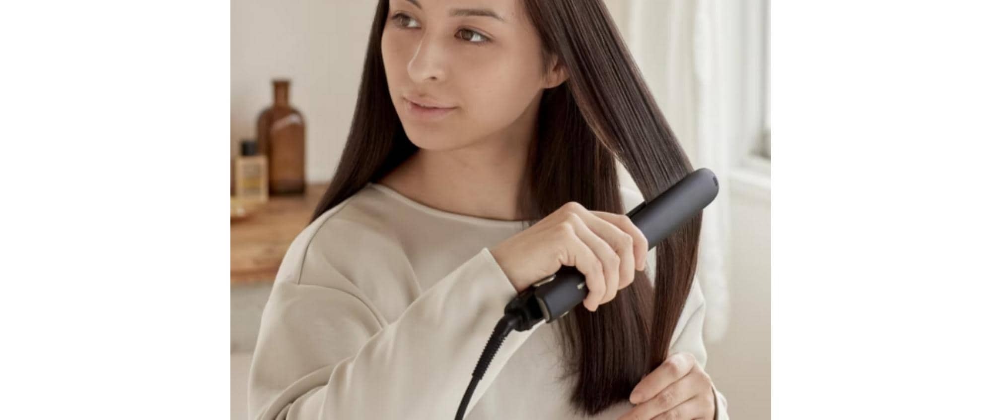 Panasonic Glätteisen »nanoe Black-Champagner«