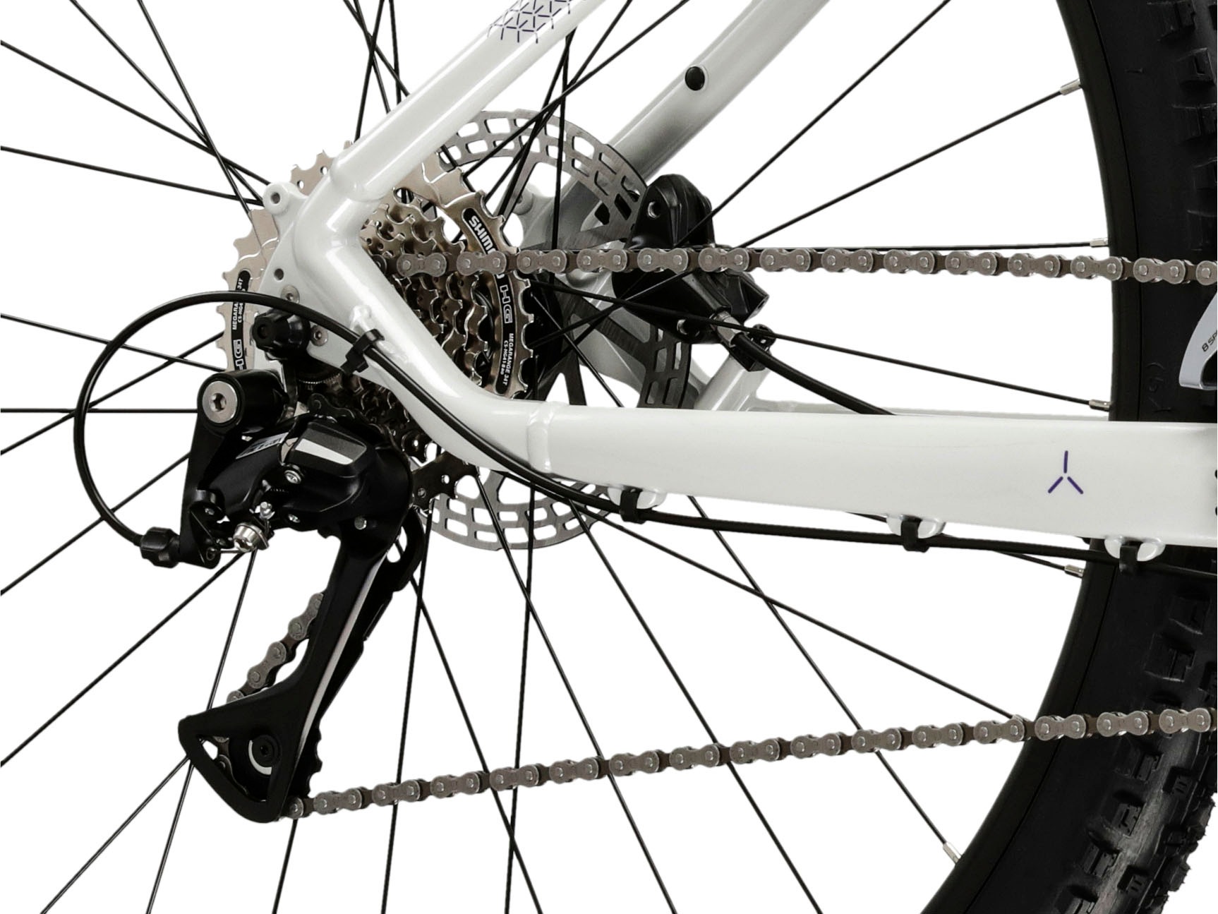 Kross Mountainbike »Damen Hardtail Lea 4.0«, 16 Gang, Shimano, ACERA M3020 Schaltwerk, Kettenschaltung