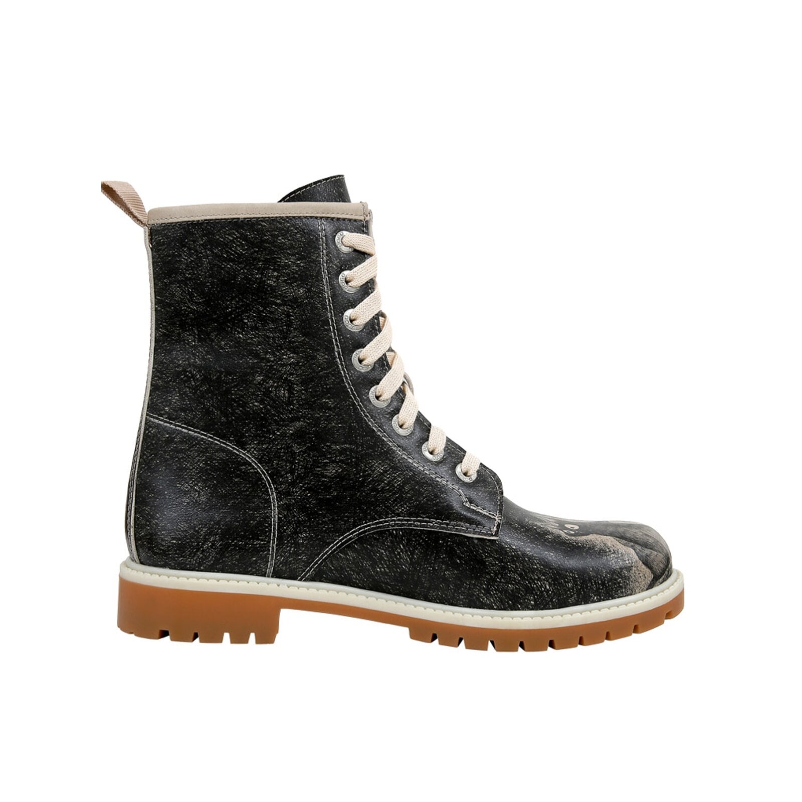 DOGO Schnürboots »Longe Boots Schnürstiefel Agent Of Chaos Damen Stiefeletten«  Handgefertigt