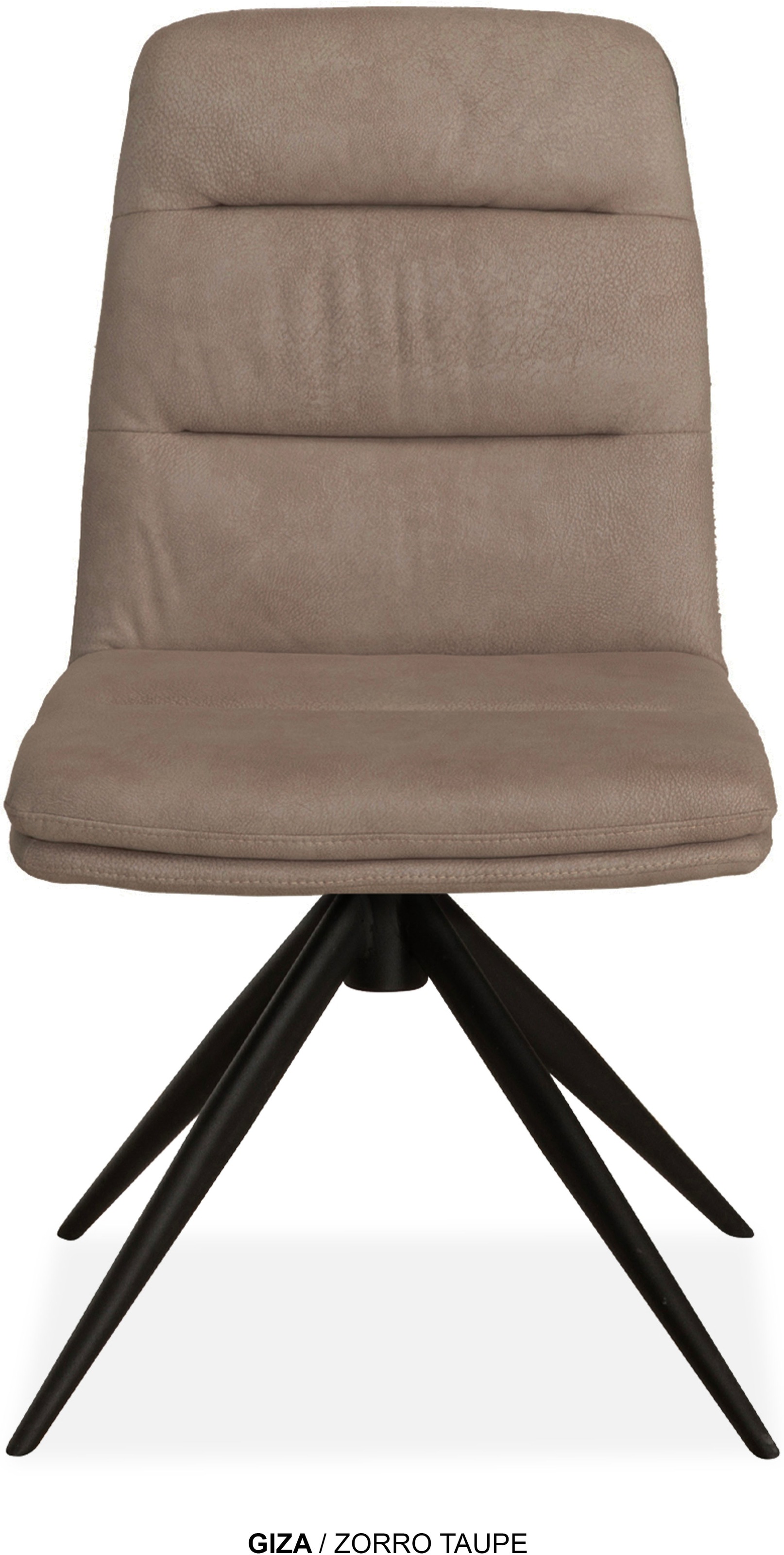 Thumbnail - OMG Design Esszimmerstuhl "Giza" (Set) 2 Stk.Drehstuhl mit auto-return, pflegeleichter Bezug