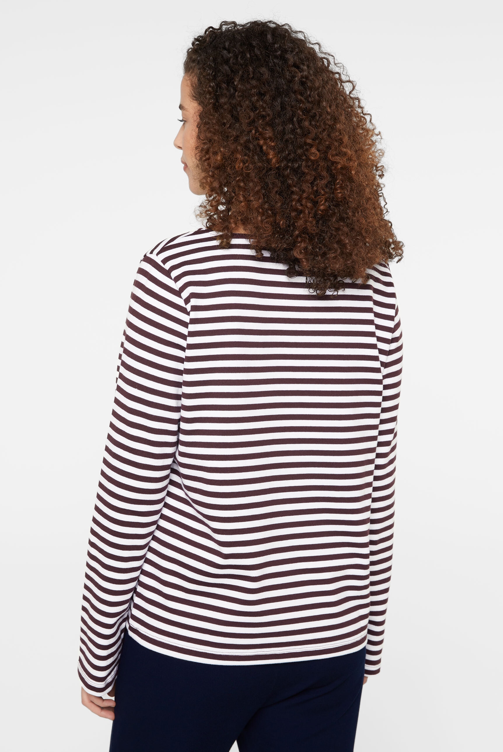 SENSES.THE LABEL Rundhalsshirt, aus Baumwolle