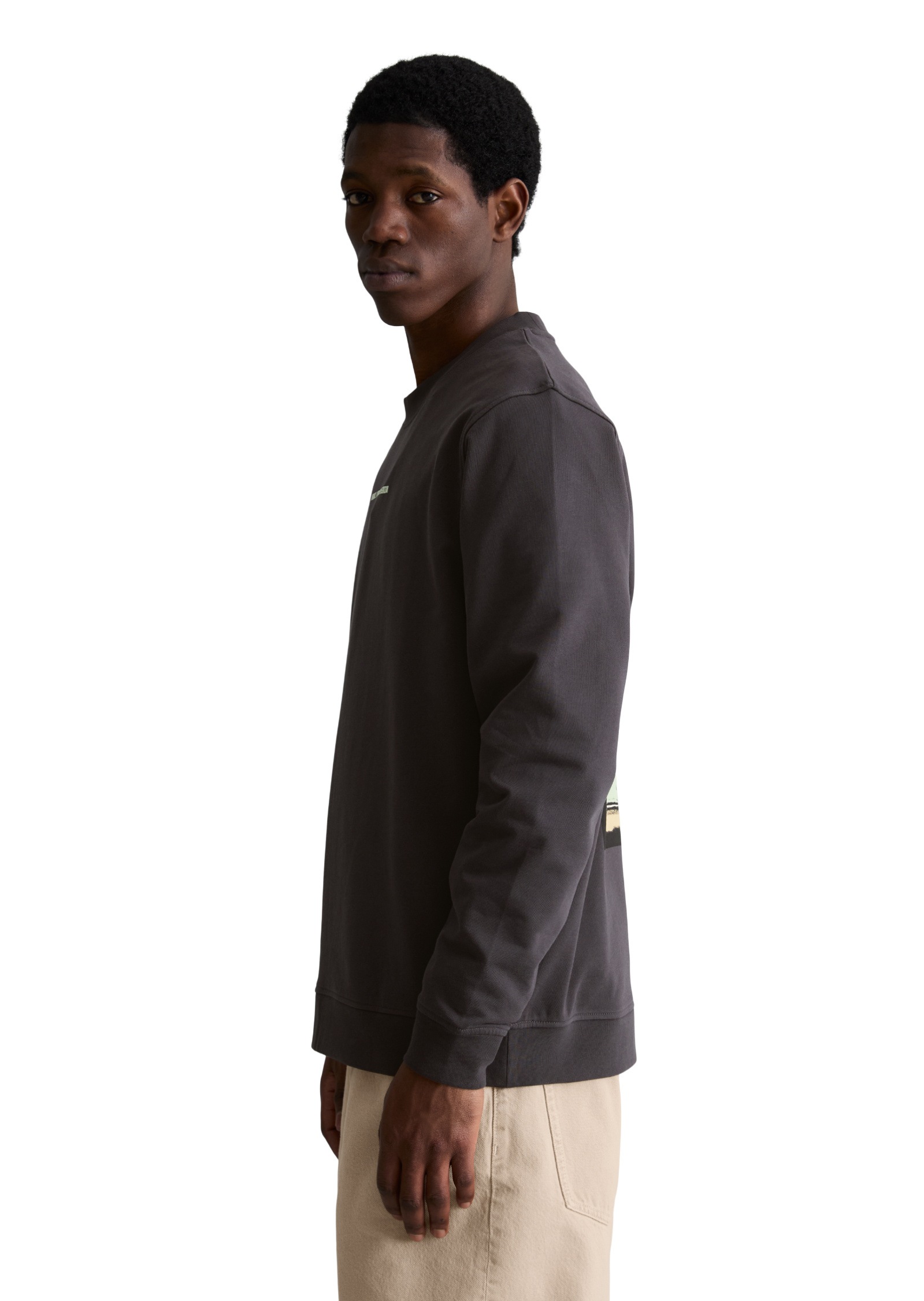 Marc OPolo DENIM Sweatshirt "mit lässigem Rückenprint" günstig online kaufen