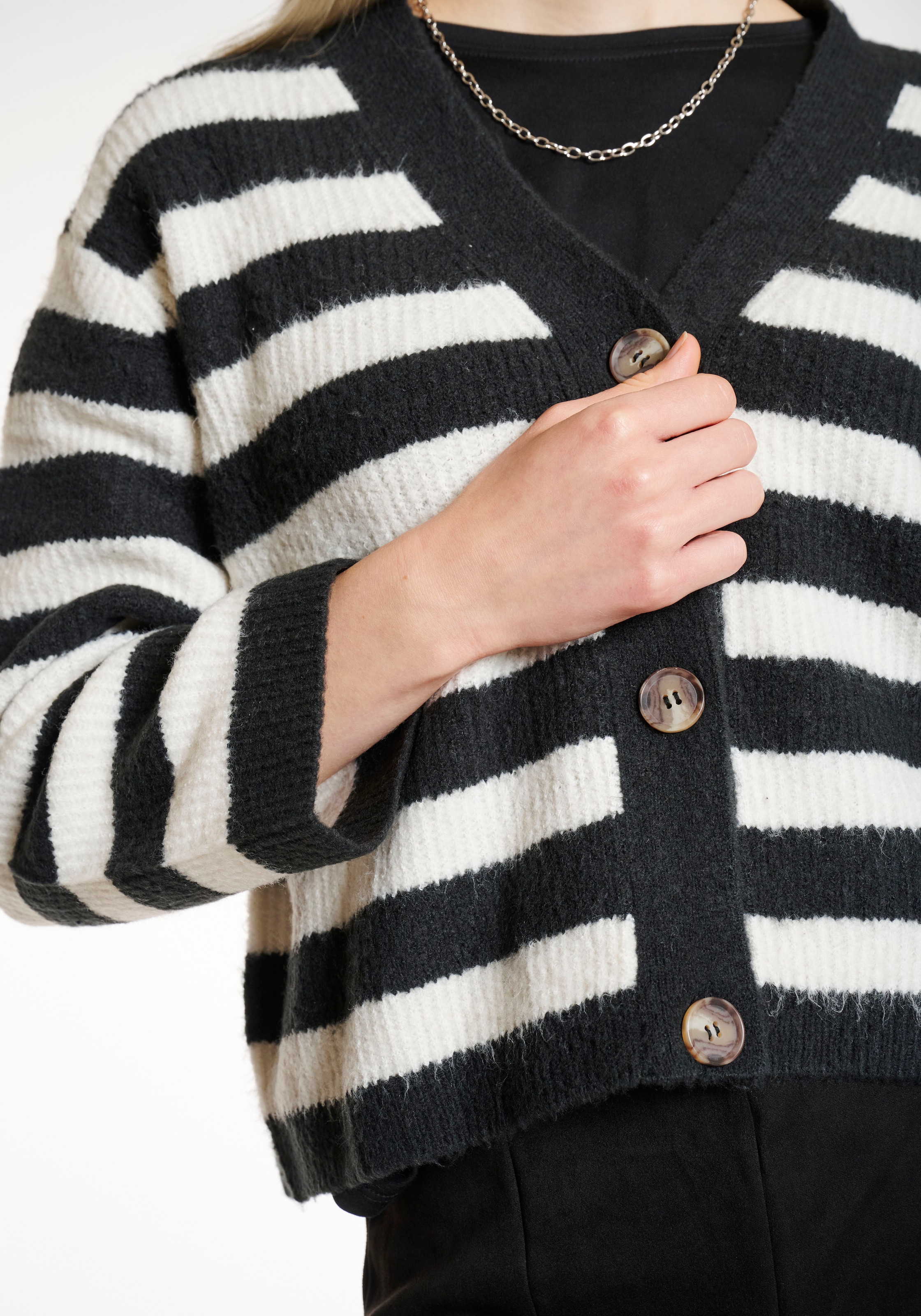 HaILY’S Strickjacke »LS P CD Ri44ke«