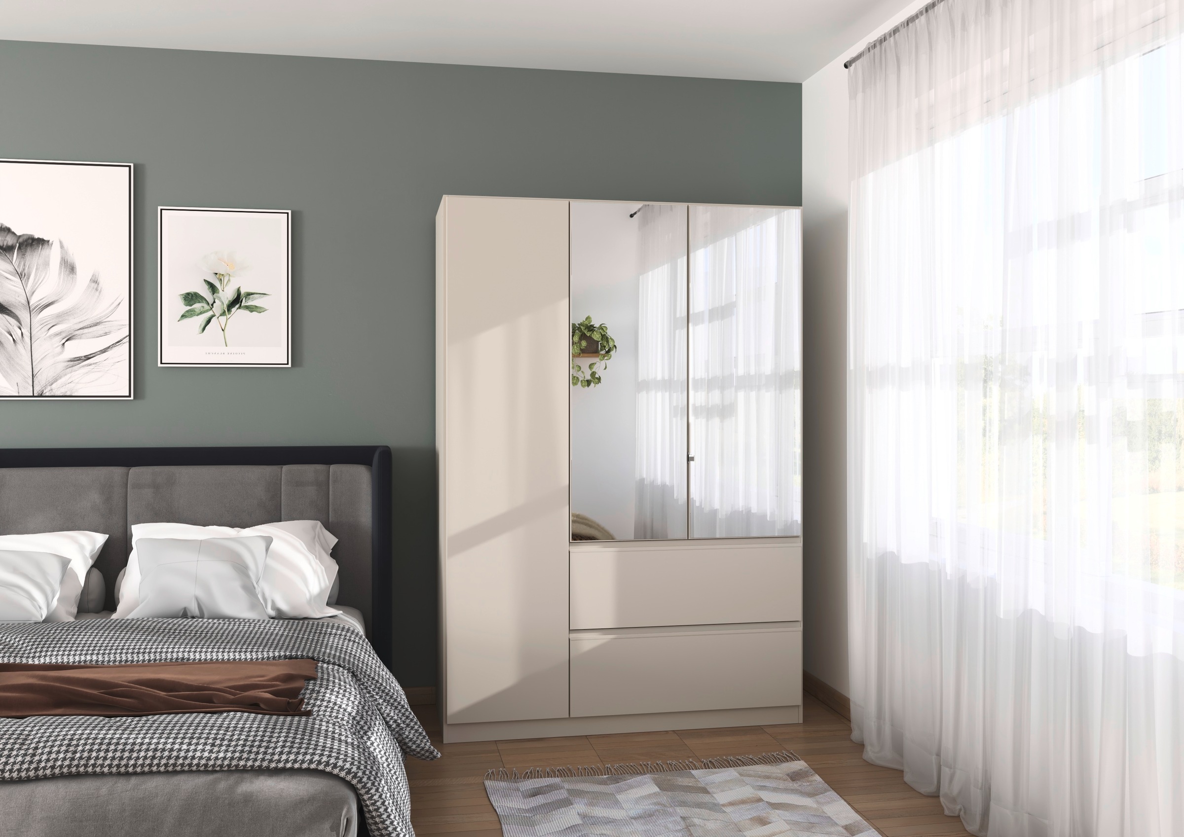 rauch Drehtürenschrank "Kleiderschrank Schrank Garderobe Wäscheschrank Schl günstig online kaufen