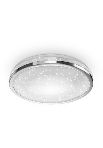 LED Deckenleuchte, 1 flammig-flammig, Deckenlampe mit Sternendekor, 15W LED Platine...