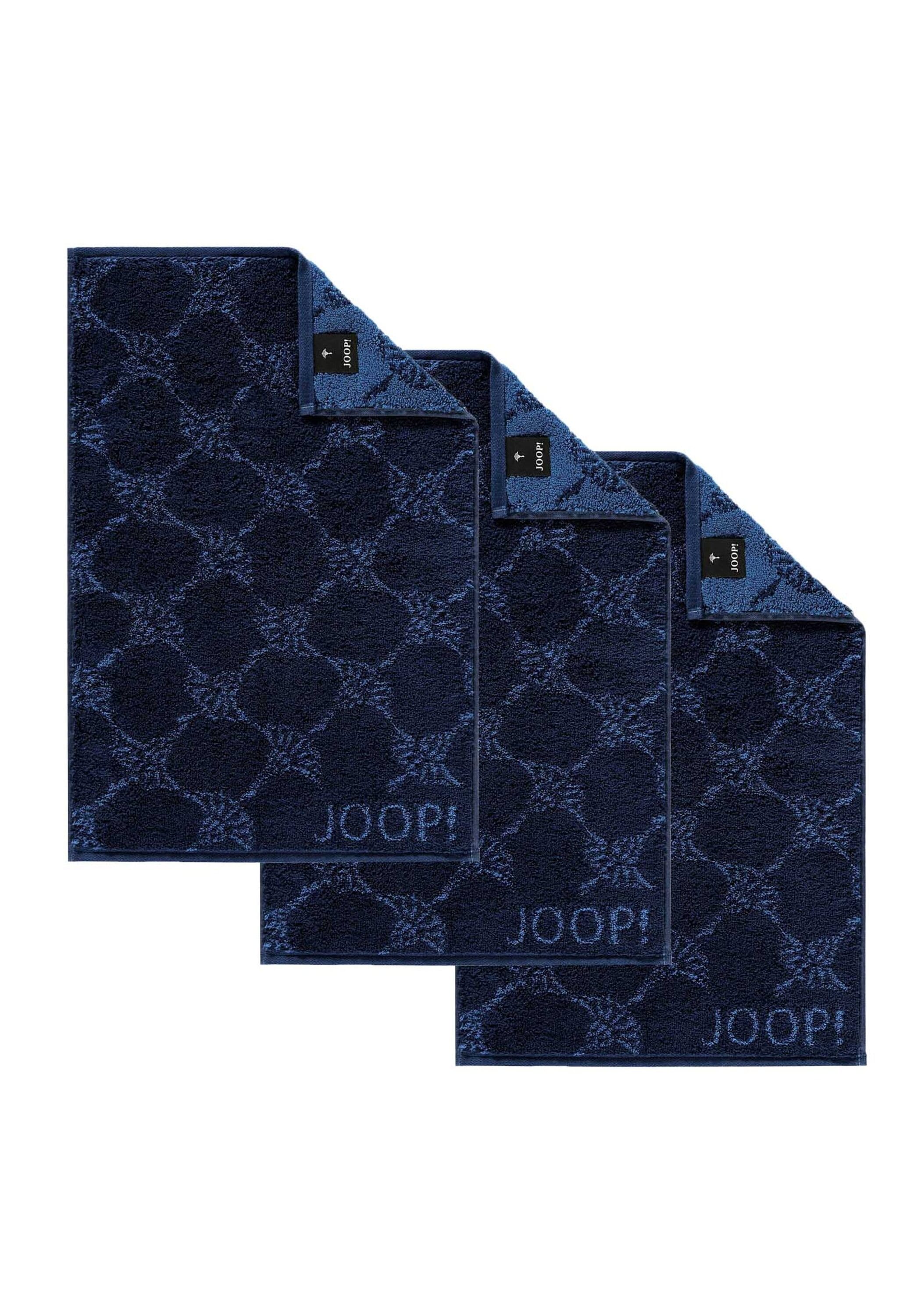 JOOP Gästehandtuch "Gästetuch Classic Frottier 3er Pack"