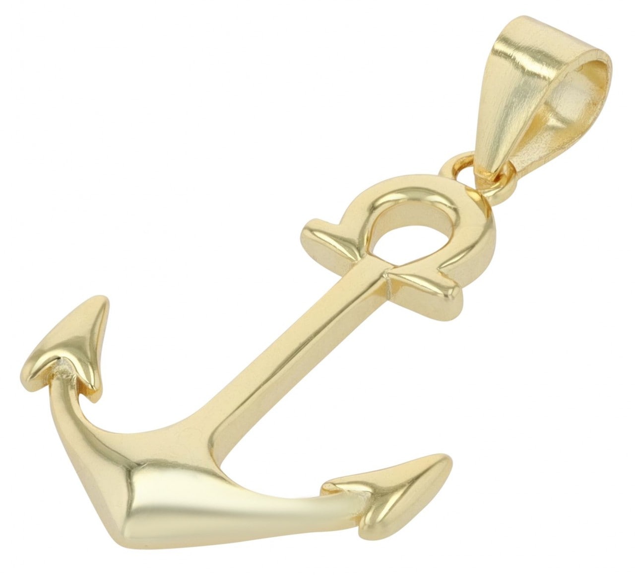 Adelia´s Kettenanhänger »eleganter Anker Anhänger aus 925 Sterling Silber« ()