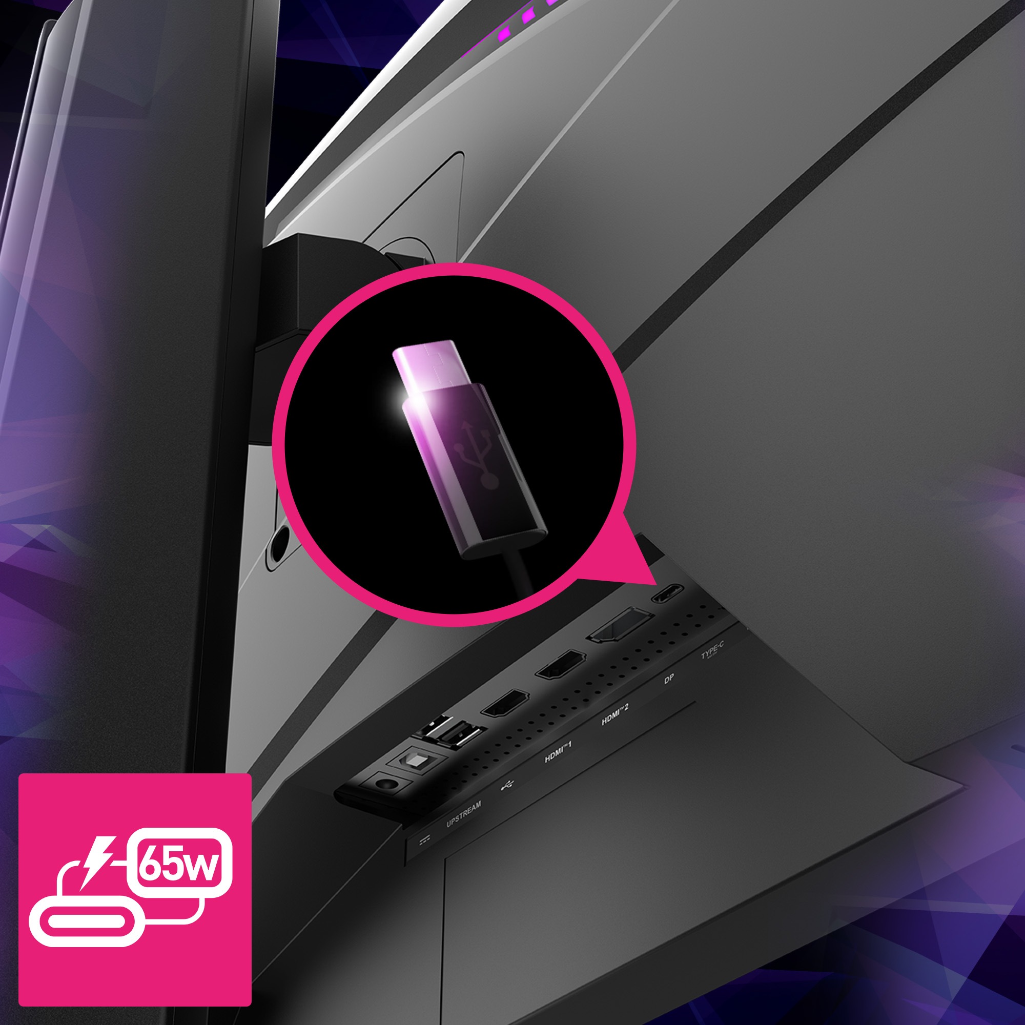 MSI Gaming-Monitor »MPG 274URF QD«, 69 cm/27 Zoll, 3840 x 2160 px, 4K Ultra HD, 0,5 ms Reaktionszeit, 160 Hz, 5-Wege Joystick Navigation