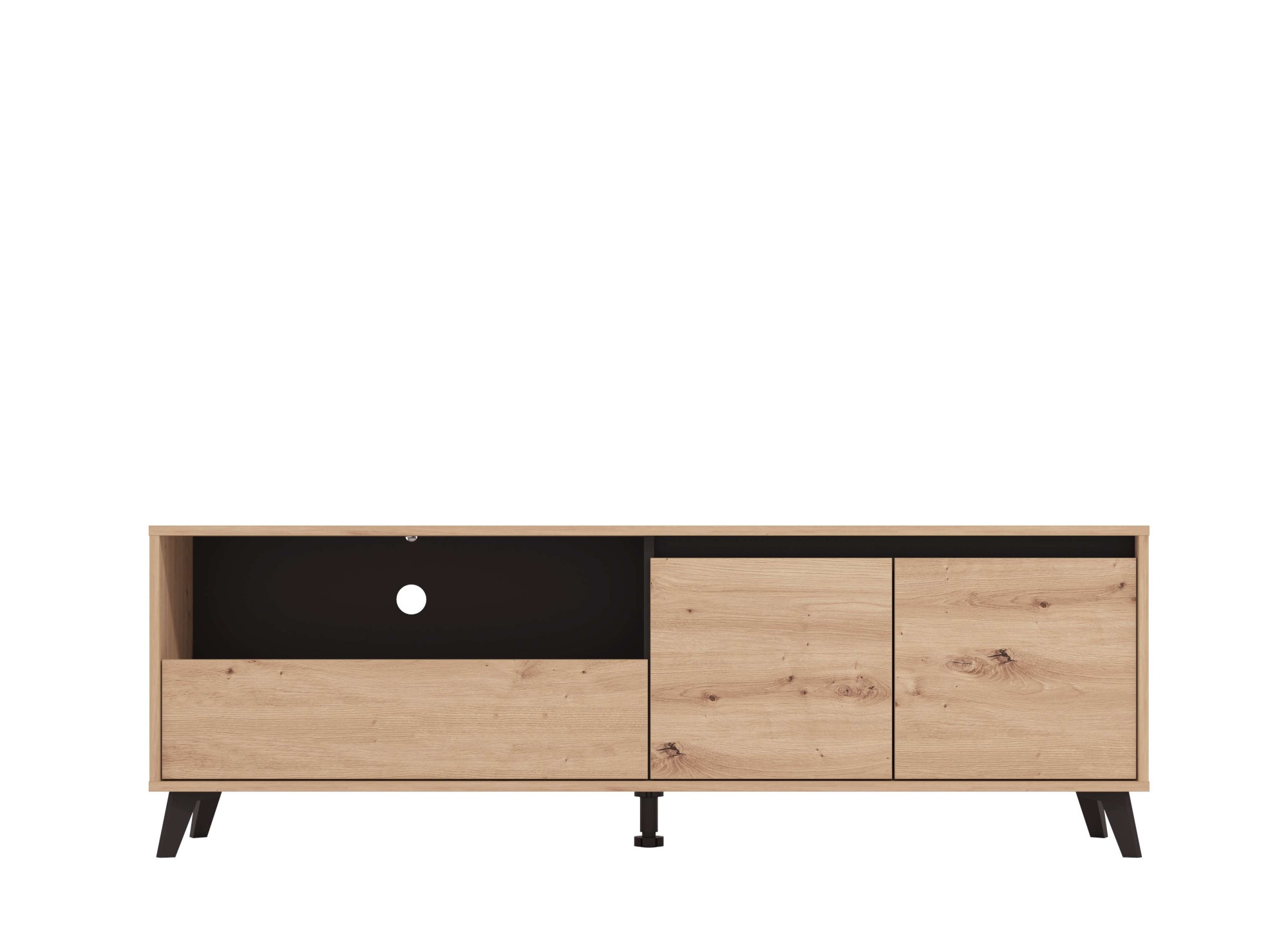 INOSIGN TV-Board »Stirling, TV-Kommode, TV-Board, TV-Schrank, Breite 158,5 cm«, in 2 Farbausführungen, 2 Türen, mit Schublade