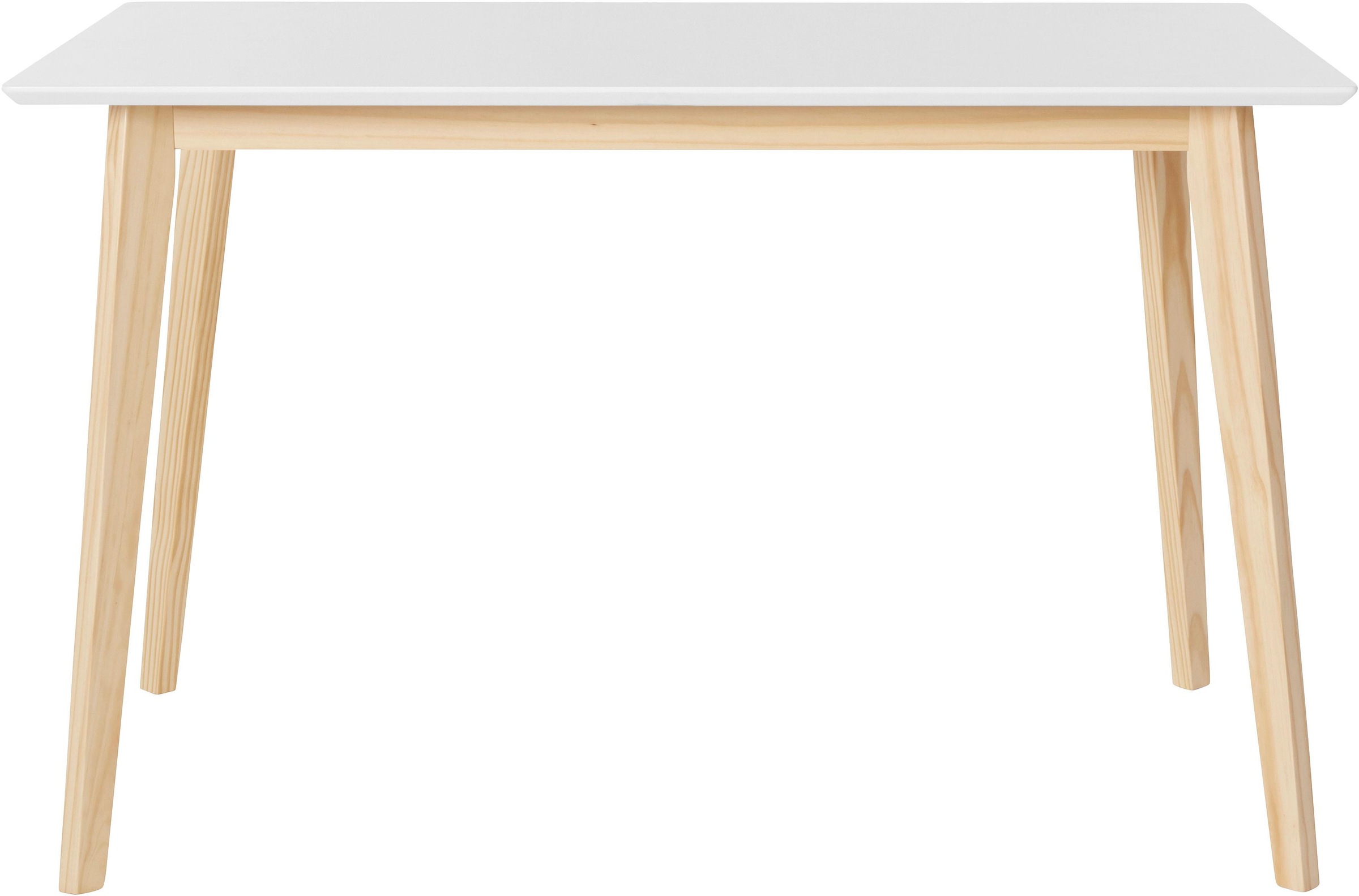 Thumbnail - OTTO home Esstisch "Cody" mit Beinen aus Massivholz eckige MDF-Tischplatte, in 2 Farbvarianten