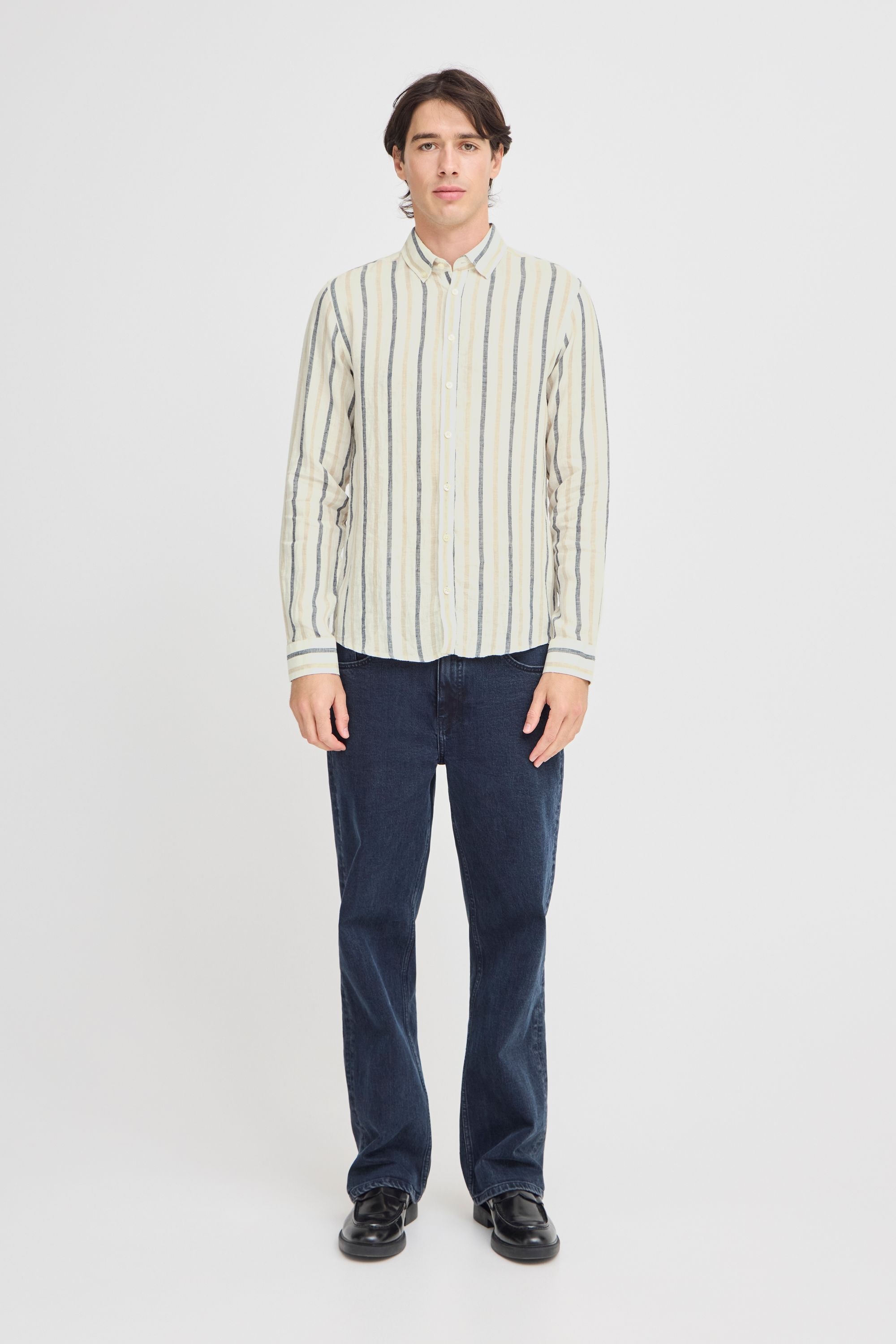 Casual Friday Leinenhemd »Leinenhemd CFDYLAN striped«
