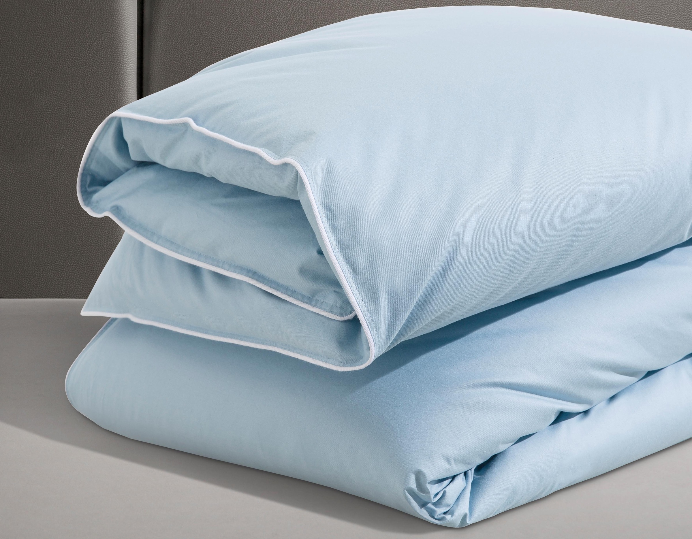 Thumbnail - RIBECO Federbettdecke "Leon" extrawarm Füllung 80Federn20Daunen Bezug Baumwolle 1 Stk. tlg. Ballonbettdecke der Klassike...