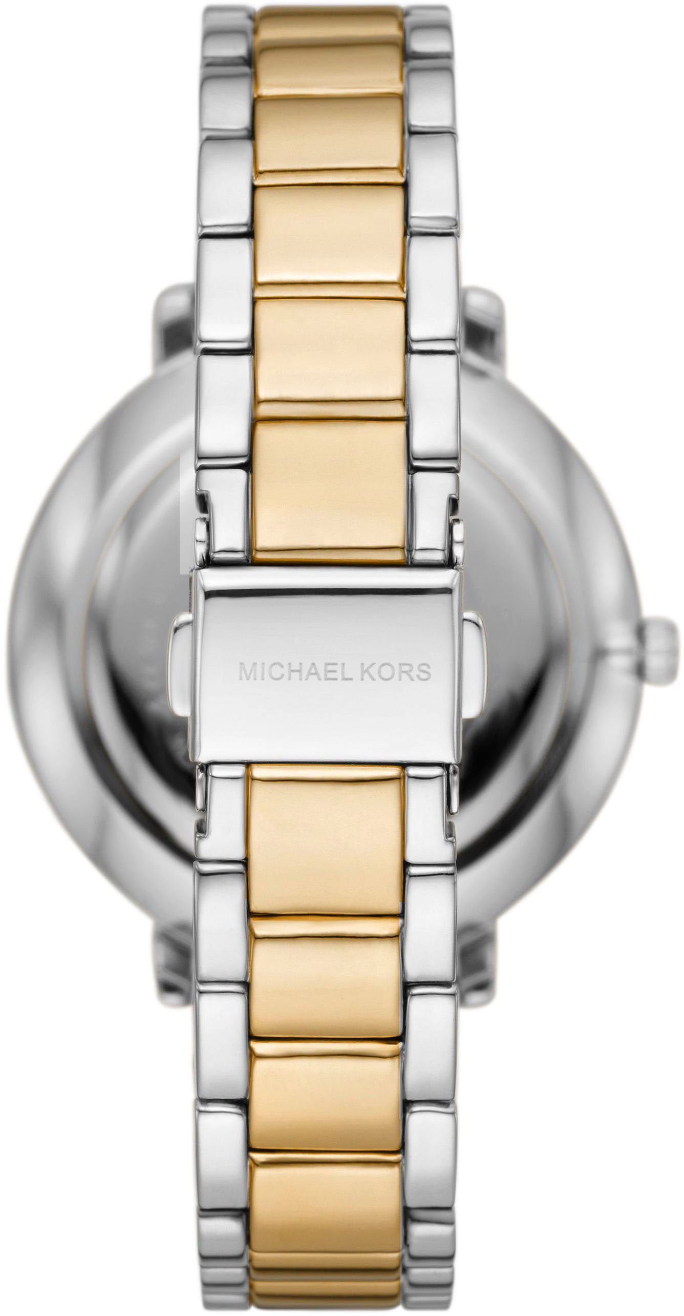 MICHAEL KORS Quarzuhr »PYPER«, Armbanduhr, Damenuhr, Edelstahlarmband, analog, Glassteine