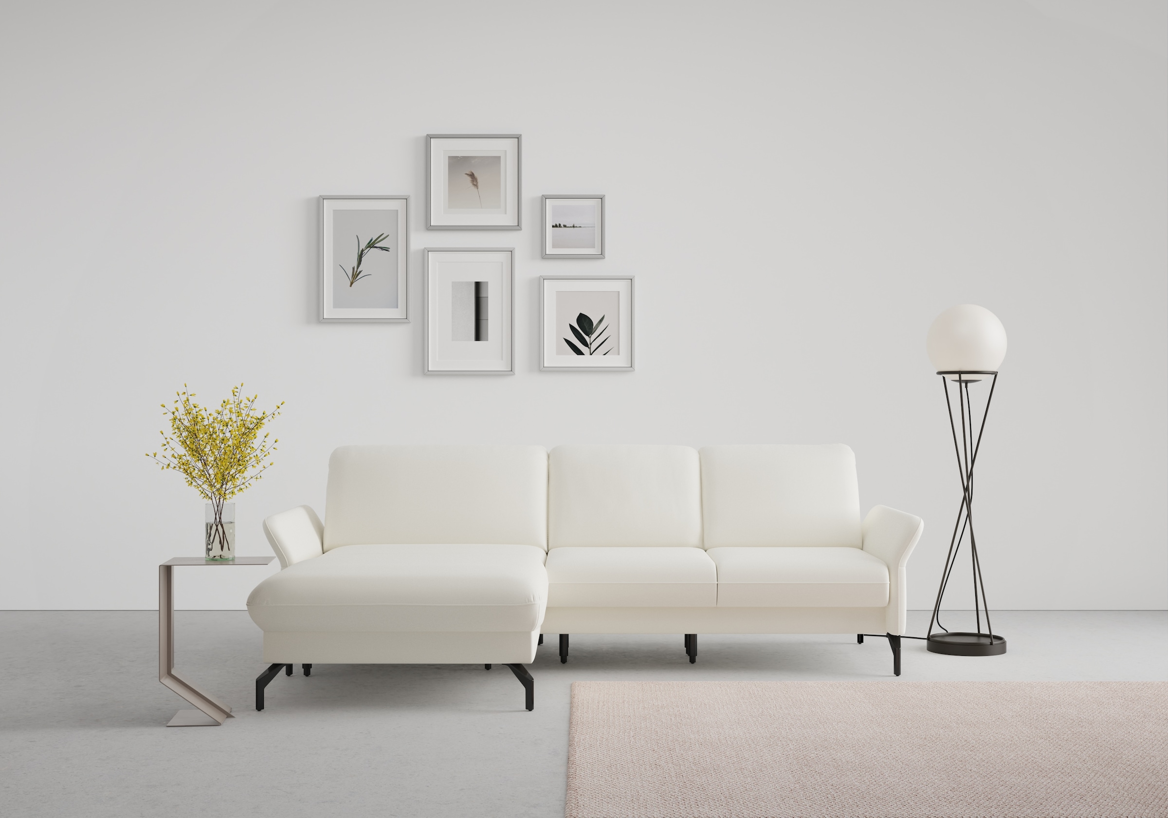 sit&more Ecksofa "Fashion L-Form" wahlweise mit Kopfteilverstellung und Vor günstig online kaufen