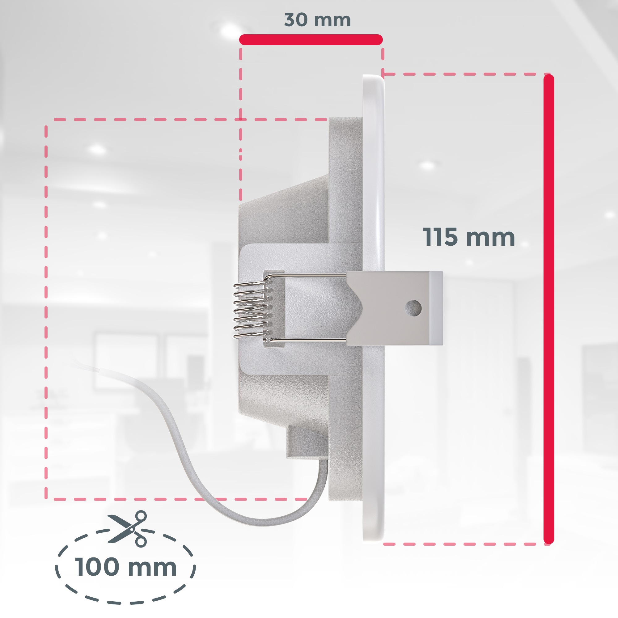 B.K.Licht LED Einbaustrahler, Bad, Einbauspots, BAUR bestellen IP44 Einbauleuchten, | weiß, dimmbar, Deckenspots