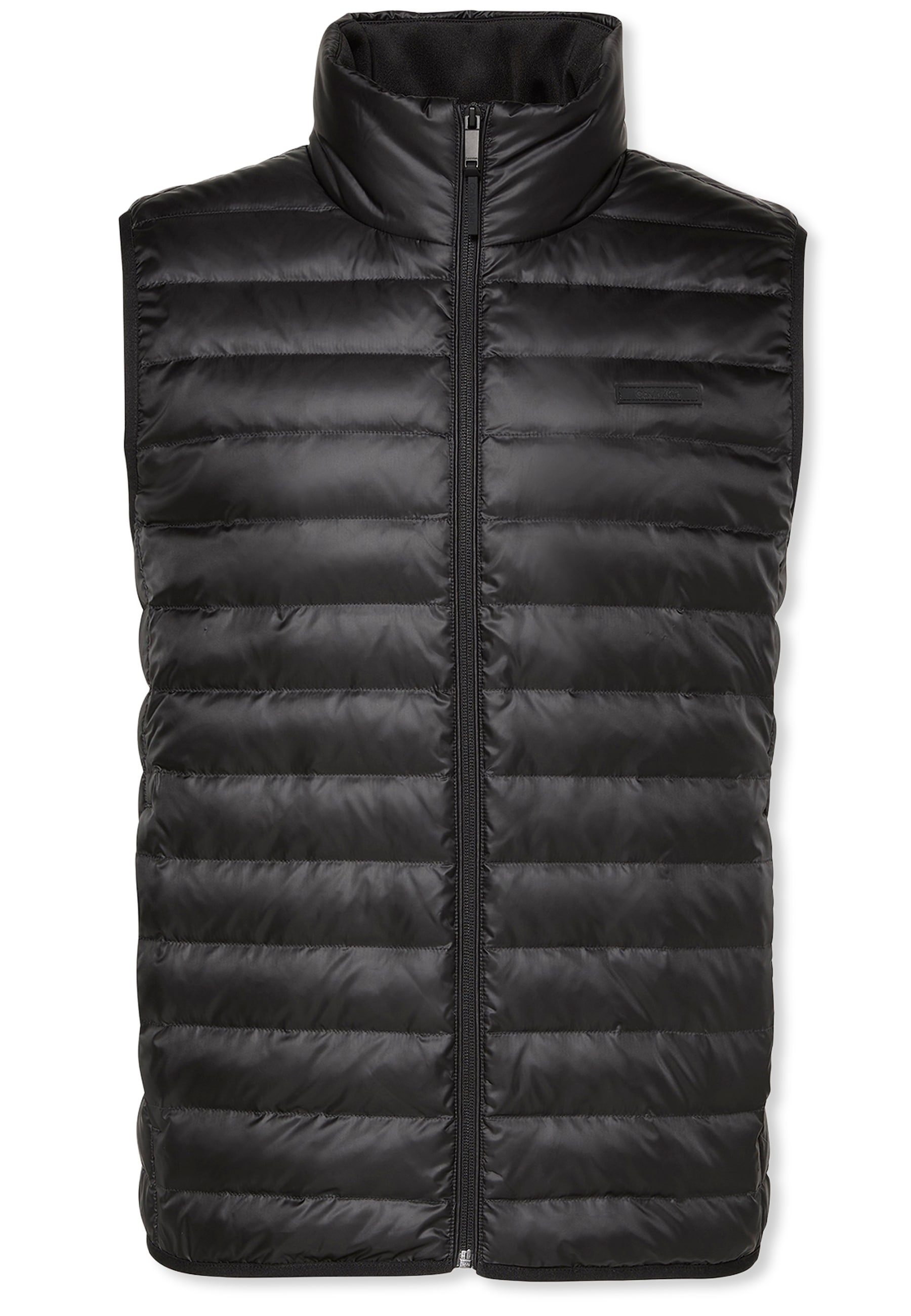 Calvin Klein Steppweste »SLVLSS LT WT NYLON PUFFER VEST«, Mit Rundhalsausschnitt