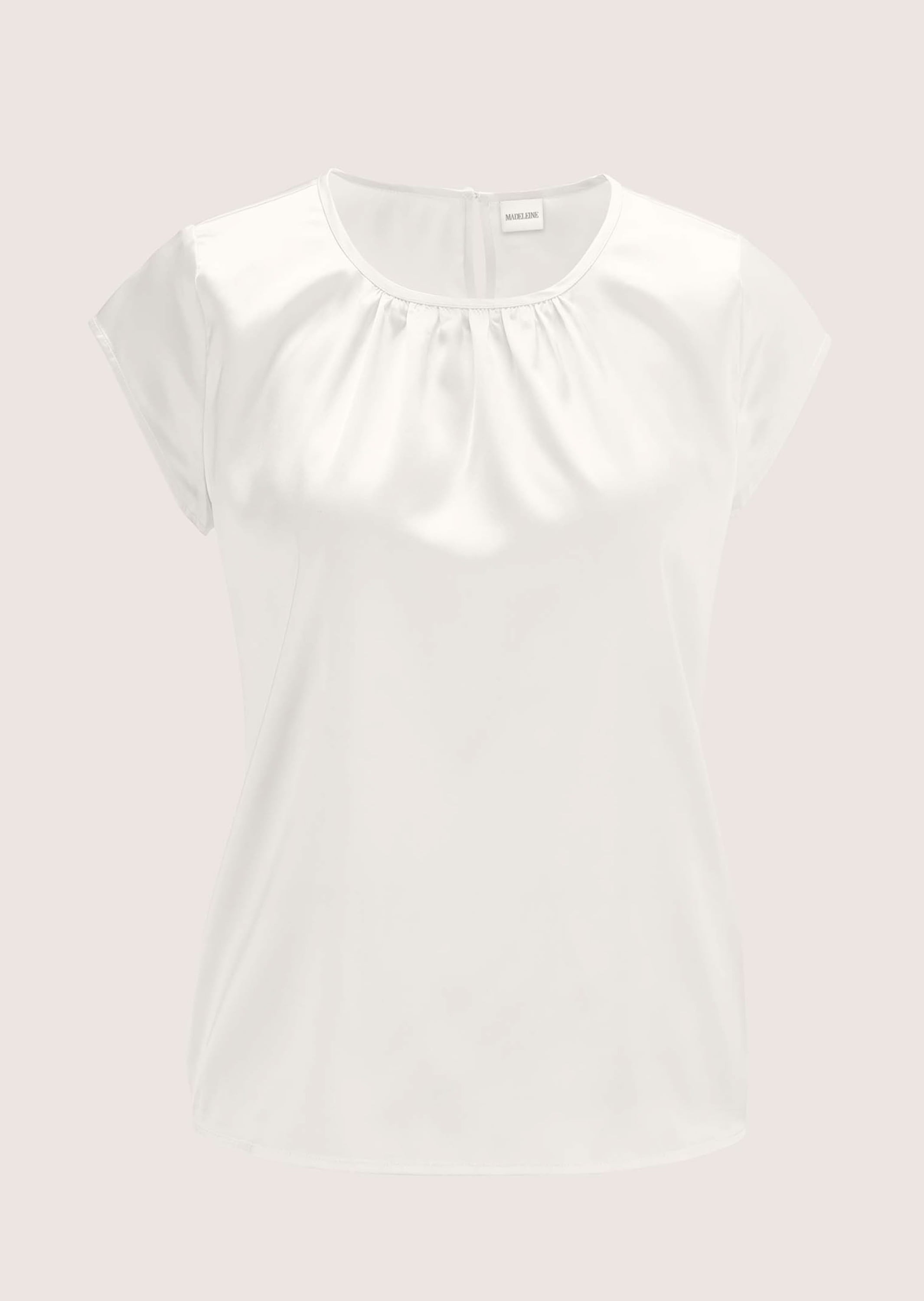 MADELEINE Shirtbluse "Blusenshirt Elegante Satinbluse in A-Linie" günstig online kaufen
