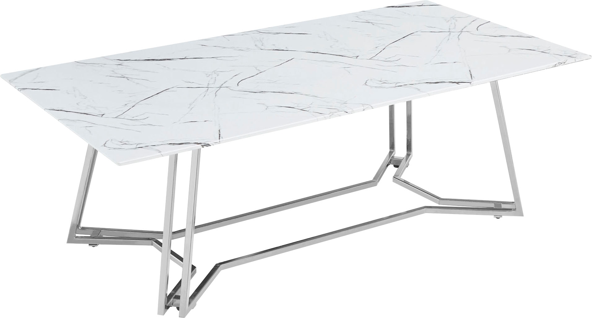 SalesFever Couchtisch, Tischplatte im Marmor-Design kaufen BAUR 