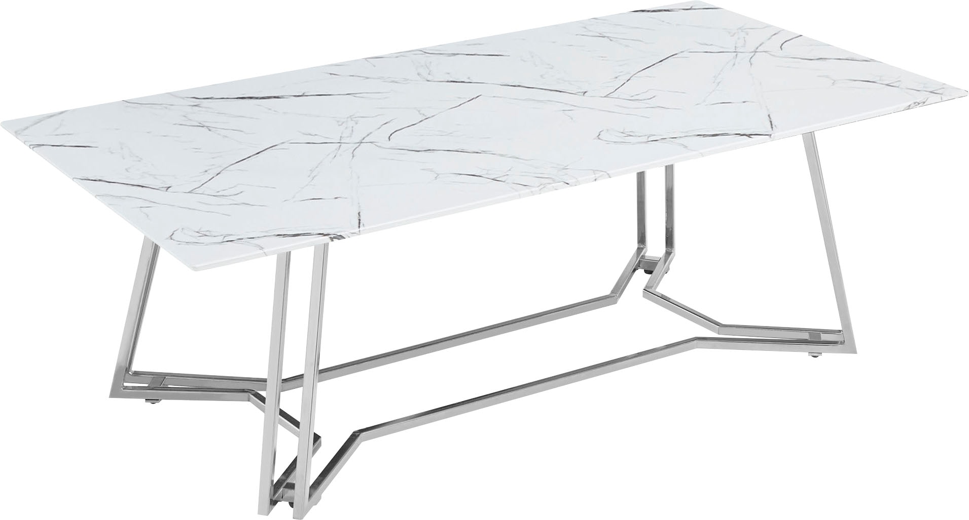 SalesFever Couchtisch, Eleganter Chic mit marmoriertem Charme günstig online kaufen