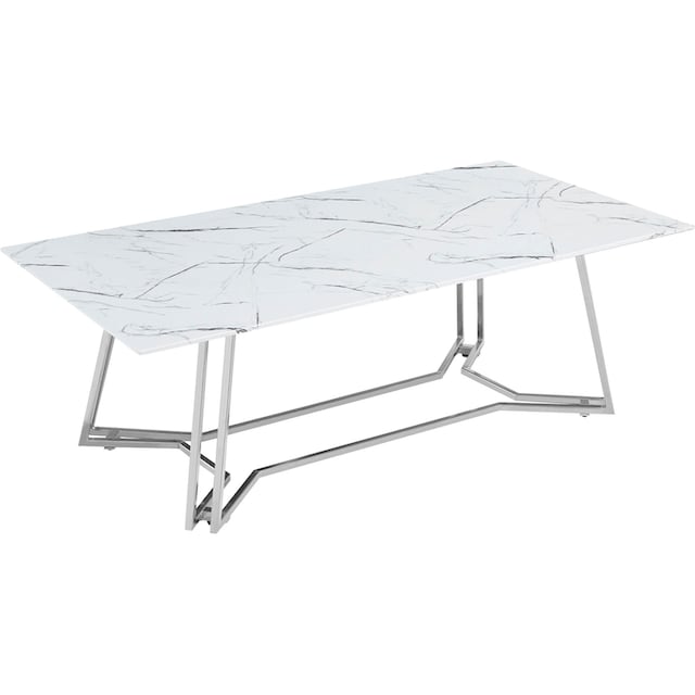 SalesFever Couchtisch, Tischplatte im Marmor-Design kaufen | BAUR
